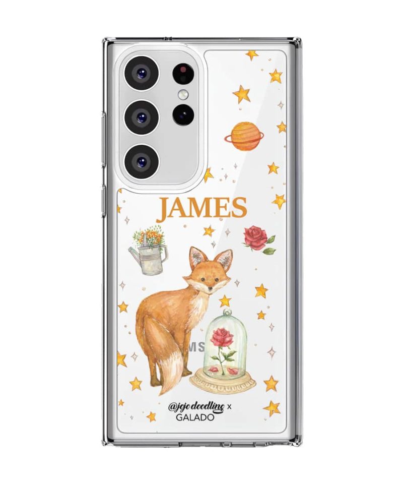 JoJo Doodling - Custom Fox In Watercolor phone case - GALADO Malaysia