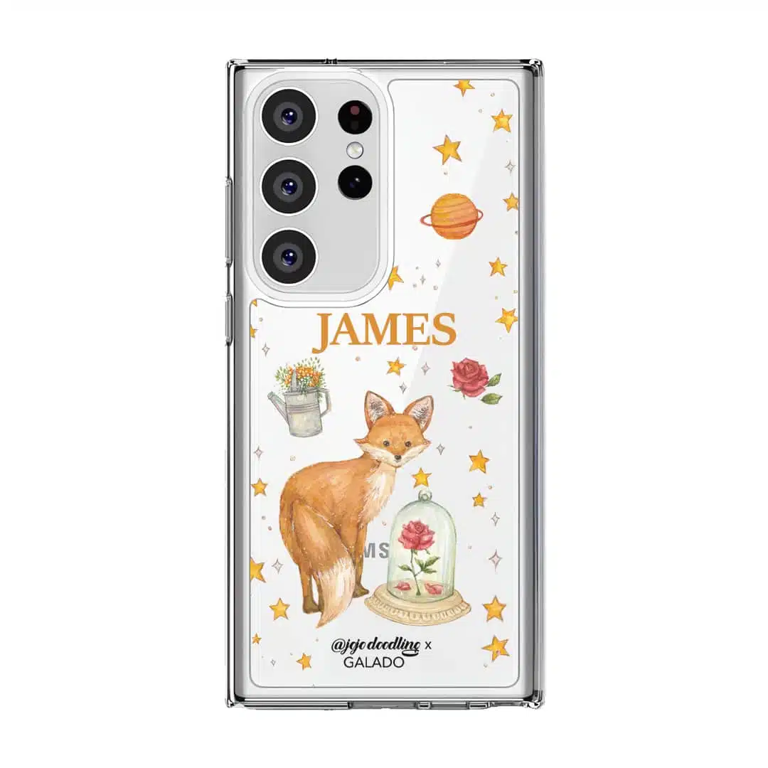 JoJo Doodling - Custom Fox In Watercolor phone case - GALADO Malaysia