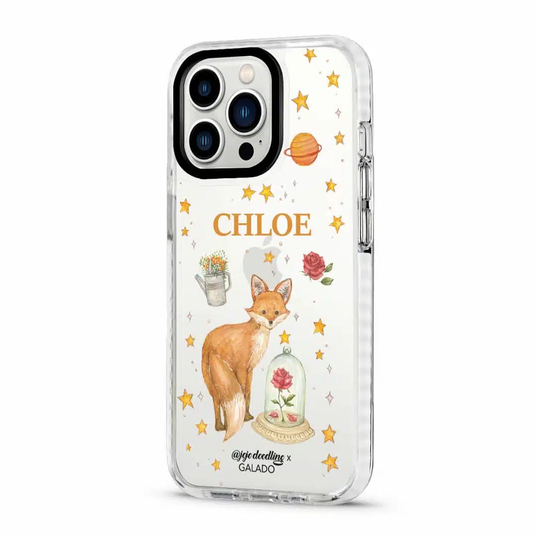 JoJo Doodling - Custom Fox In Watercolor phone case - GALADO Malaysia
