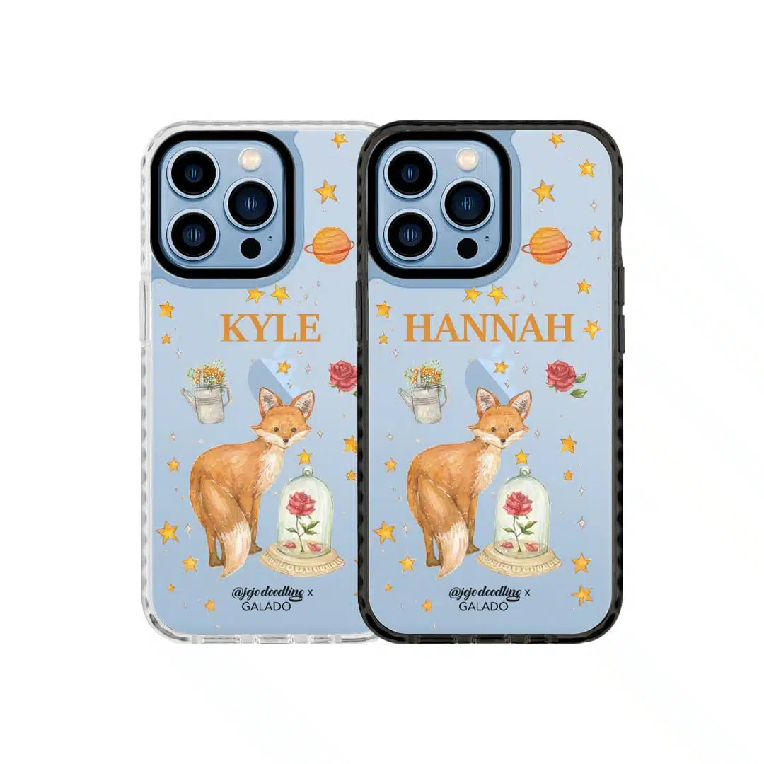 JoJo Doodling - Custom Fox In Watercolor phone case - GALADO Malaysia