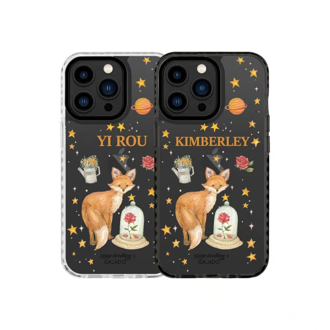 JoJo Doodling - Custom Fox In Watercolor phone case - GALADO Malaysia