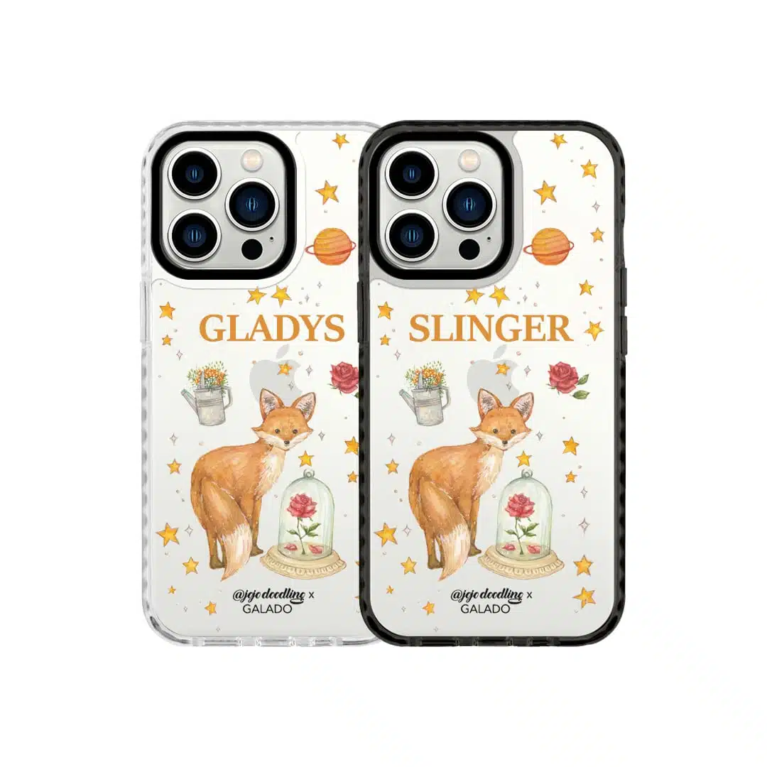 JoJo Doodling - Custom Fox In Watercolor phone case - GALADO Malaysia