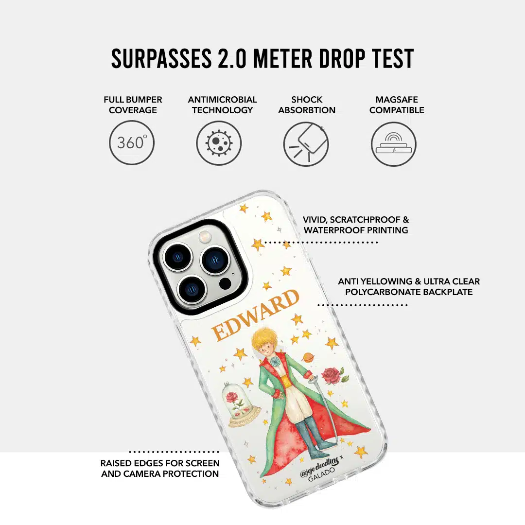 JoJo Doodling - Custom Little Prince phone case - GALADO Malaysia