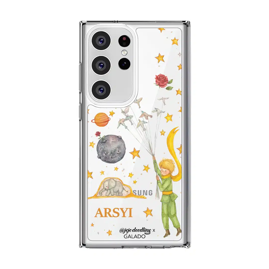 JoJo Doodling - Custom Little Prince & Doves phone case - GALADO Malaysia
