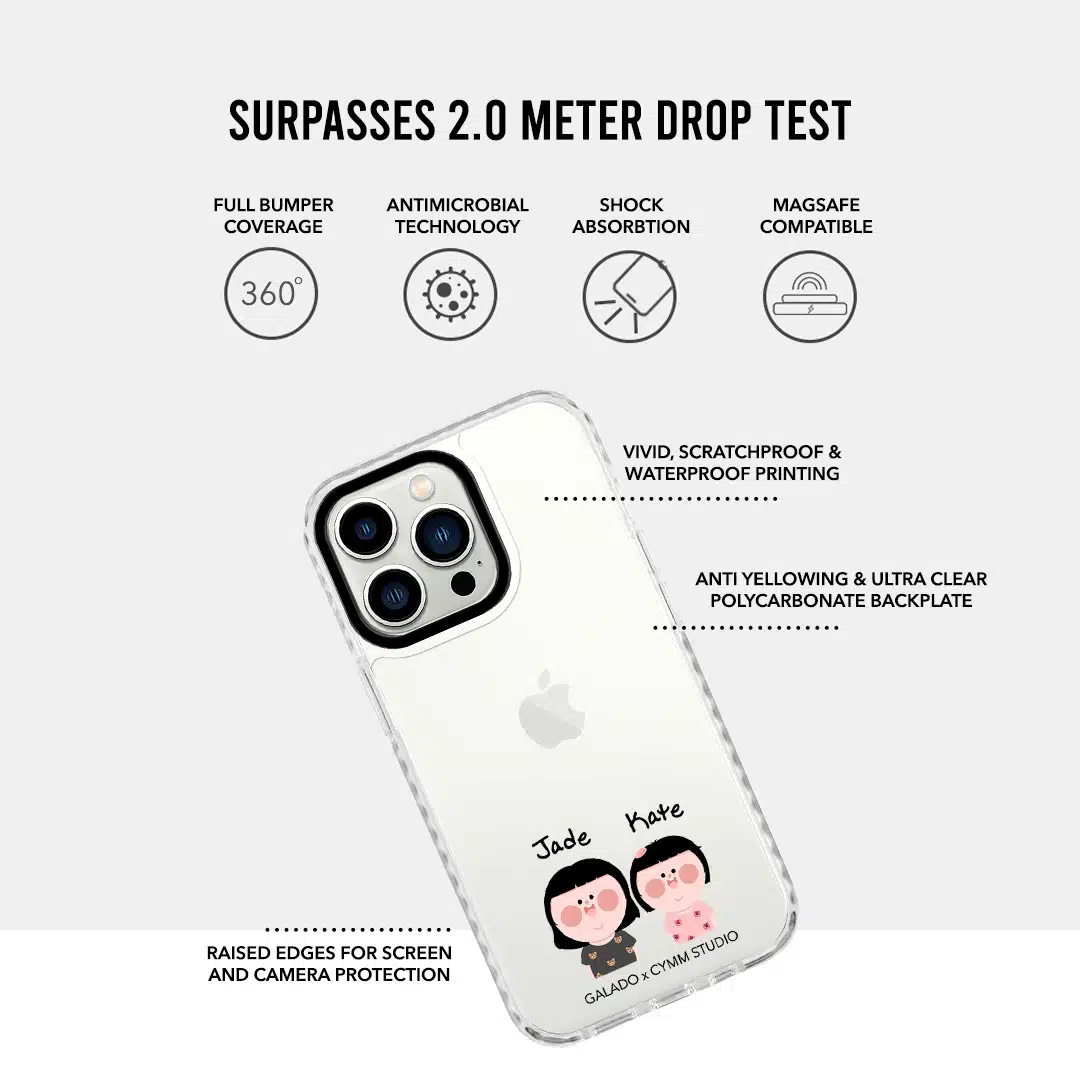 Puffy Me - Custom Drawing phone case - GALADO Malaysia