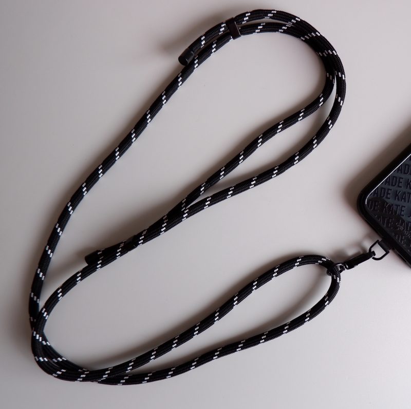 Cross body strap - Black/Gold