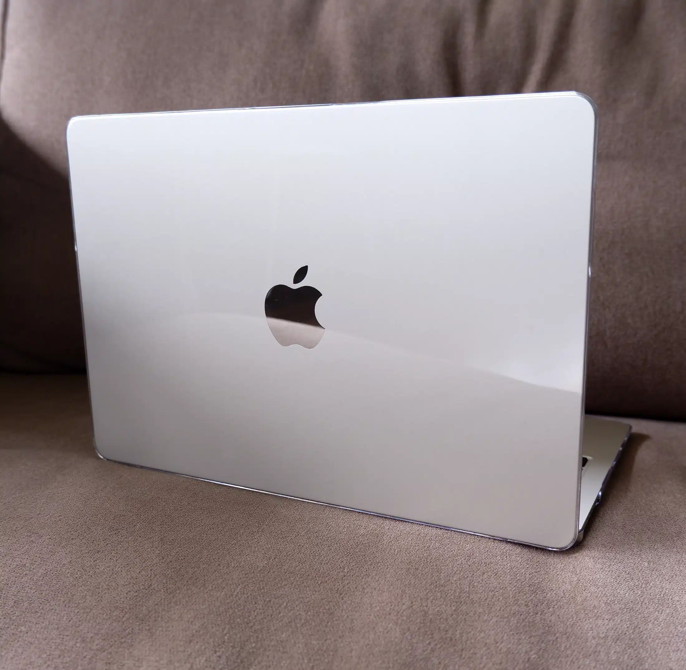 Naked MacBook Case — back view