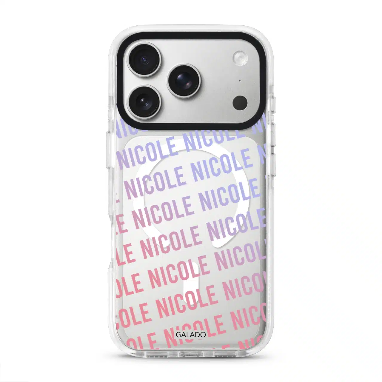Pastel Monogram phone case - GALADO Malaysia