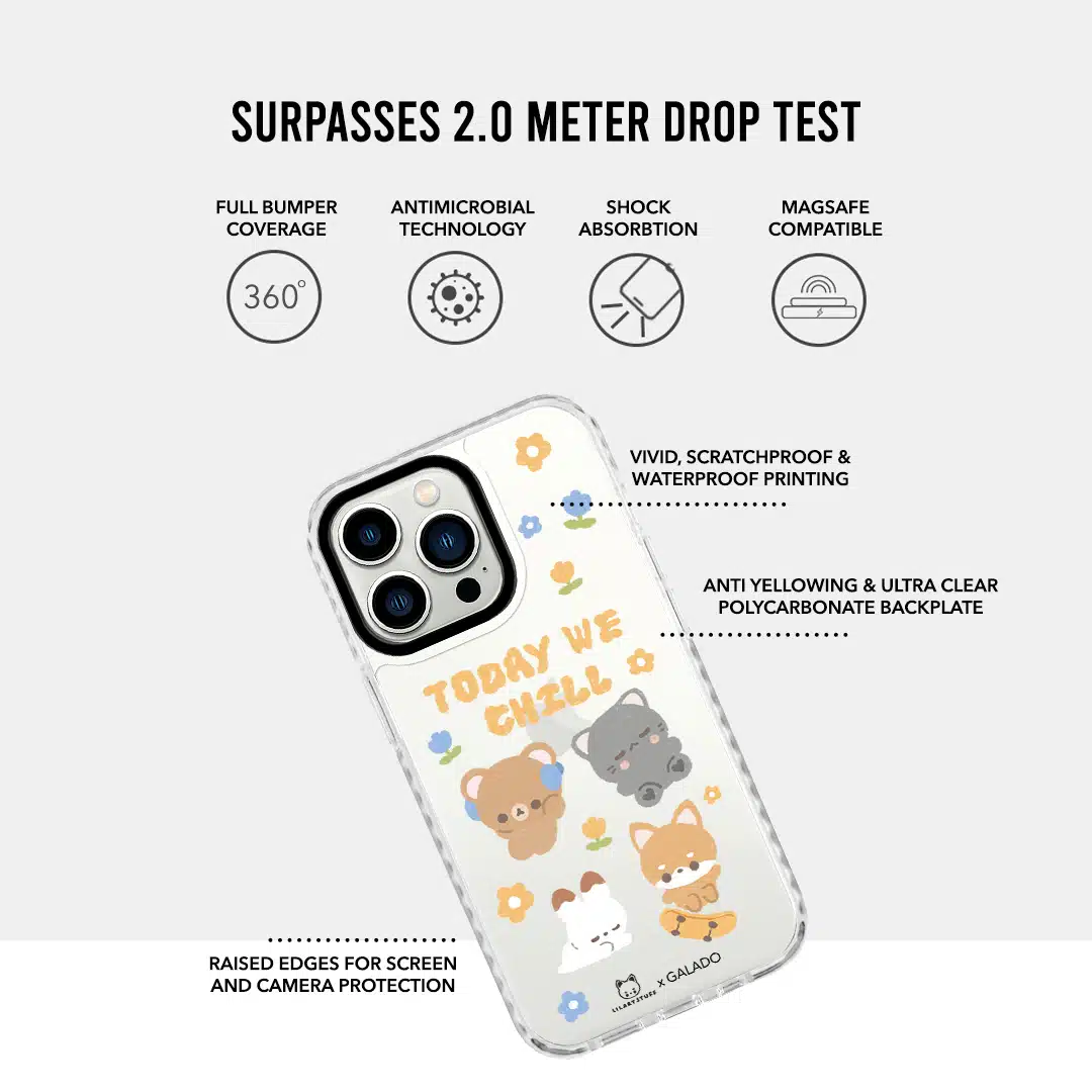 Lilartstuff - Today We Chill phone case - GALADO Malaysia