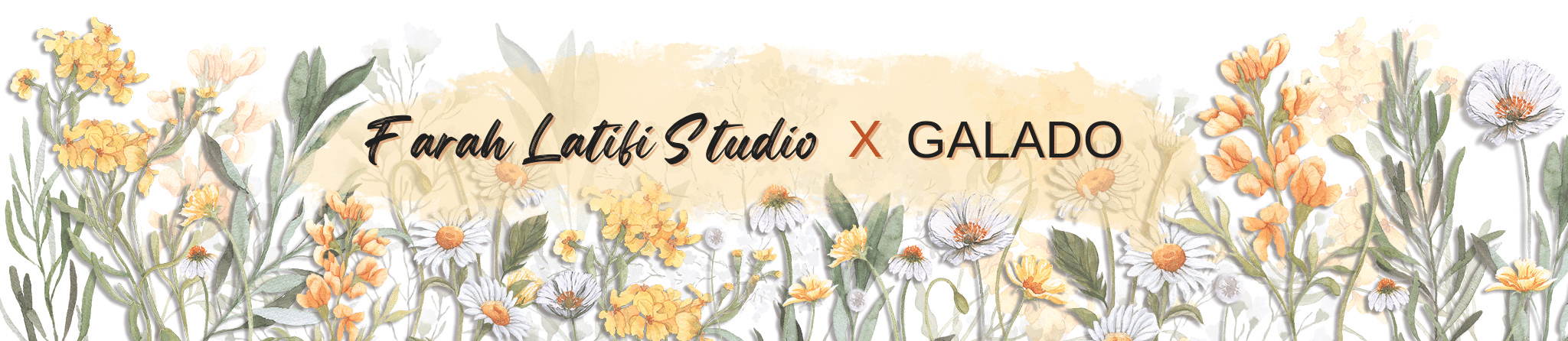 Farah Latifi Studio collection banner