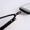 GALADO crossbody phone strap all black 6mm for hands-free carrying Malaysia
