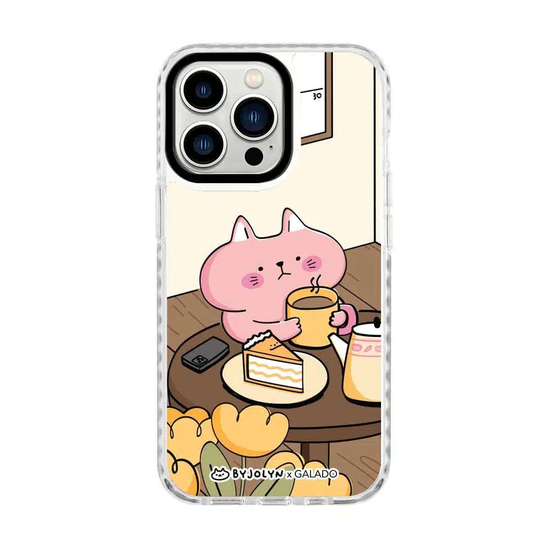 GALADO x By Jolyn Call Me Antisocial phone case with illustrated art Malaysia