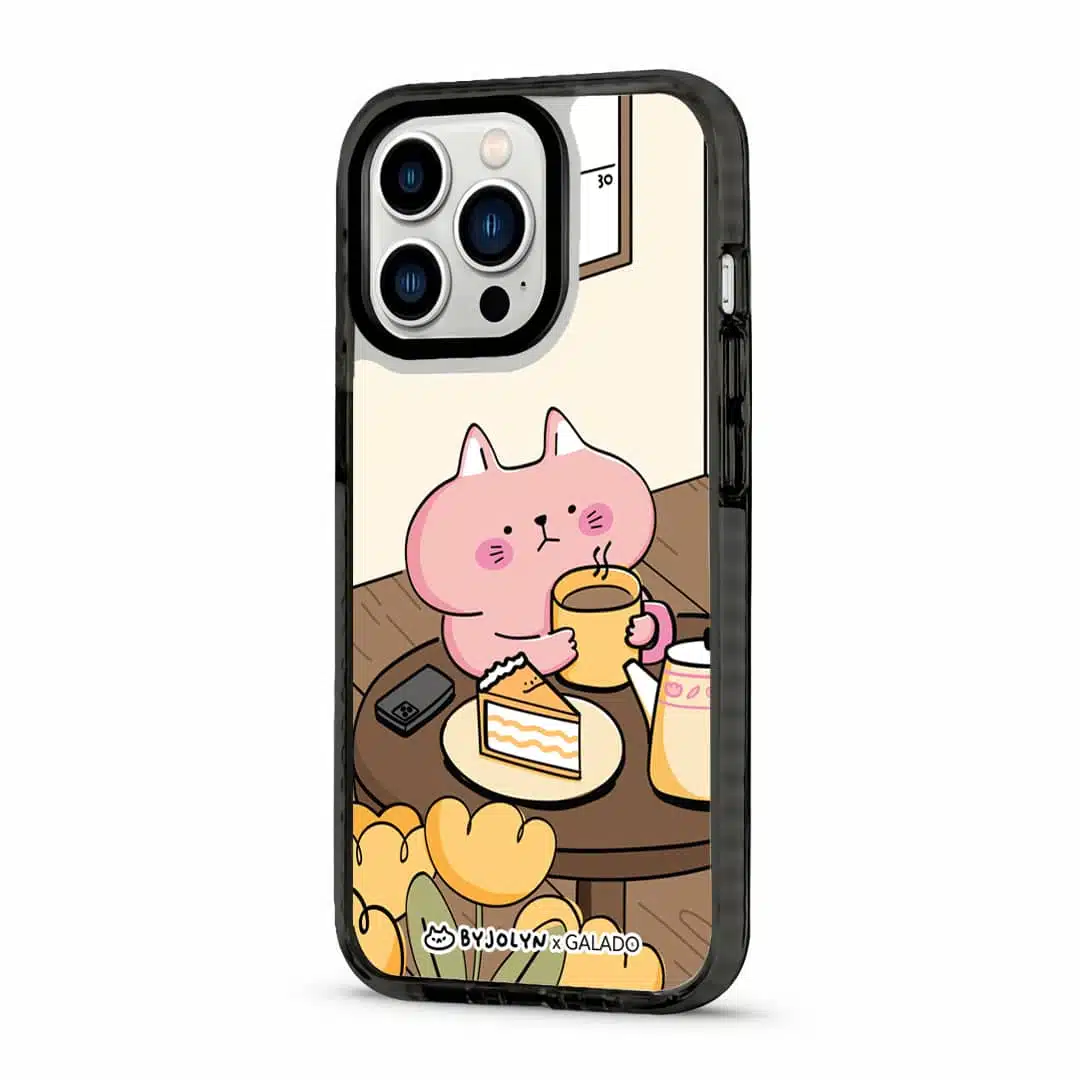 GALADO x By Jolyn Call Me Antisocial phone case with illustrated art Malaysia