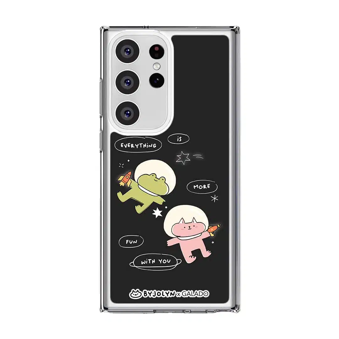 GALADO x By Jolyn More Fun With You phone case with illustrated art Malaysia