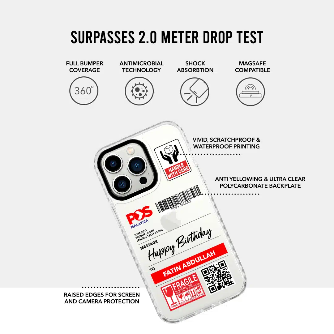 Custom Delivery Note phone case - GALADO Malaysia