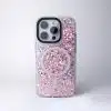 GALADO Glitz Blush Pink glitter phone case with sparkly pink finish Malaysia