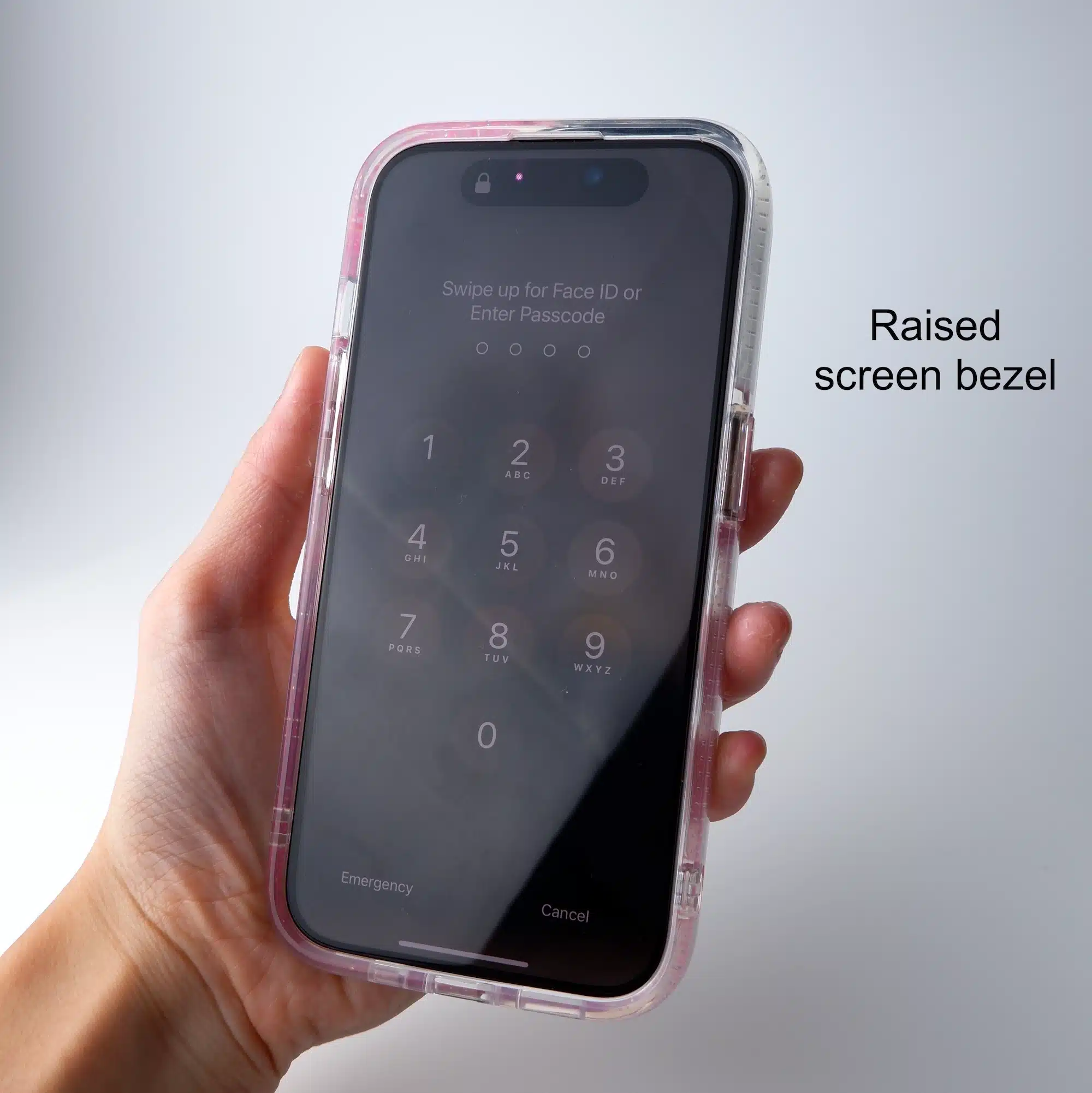GALADO Glitz Blush Pink glitter phone case with sparkly pink finish Malaysia