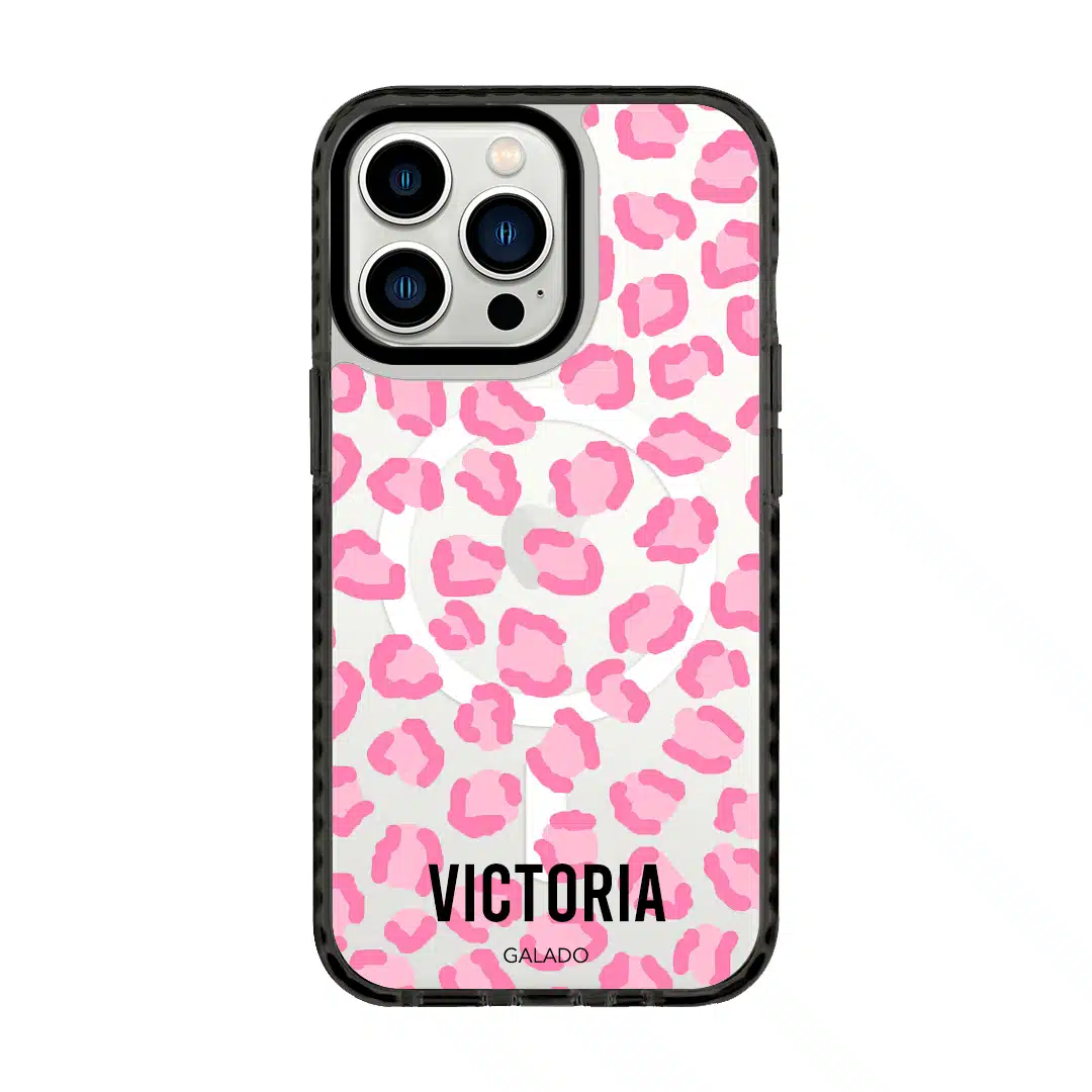 ProGuard Pink Custom Leopard phone case - GALADO Malaysia