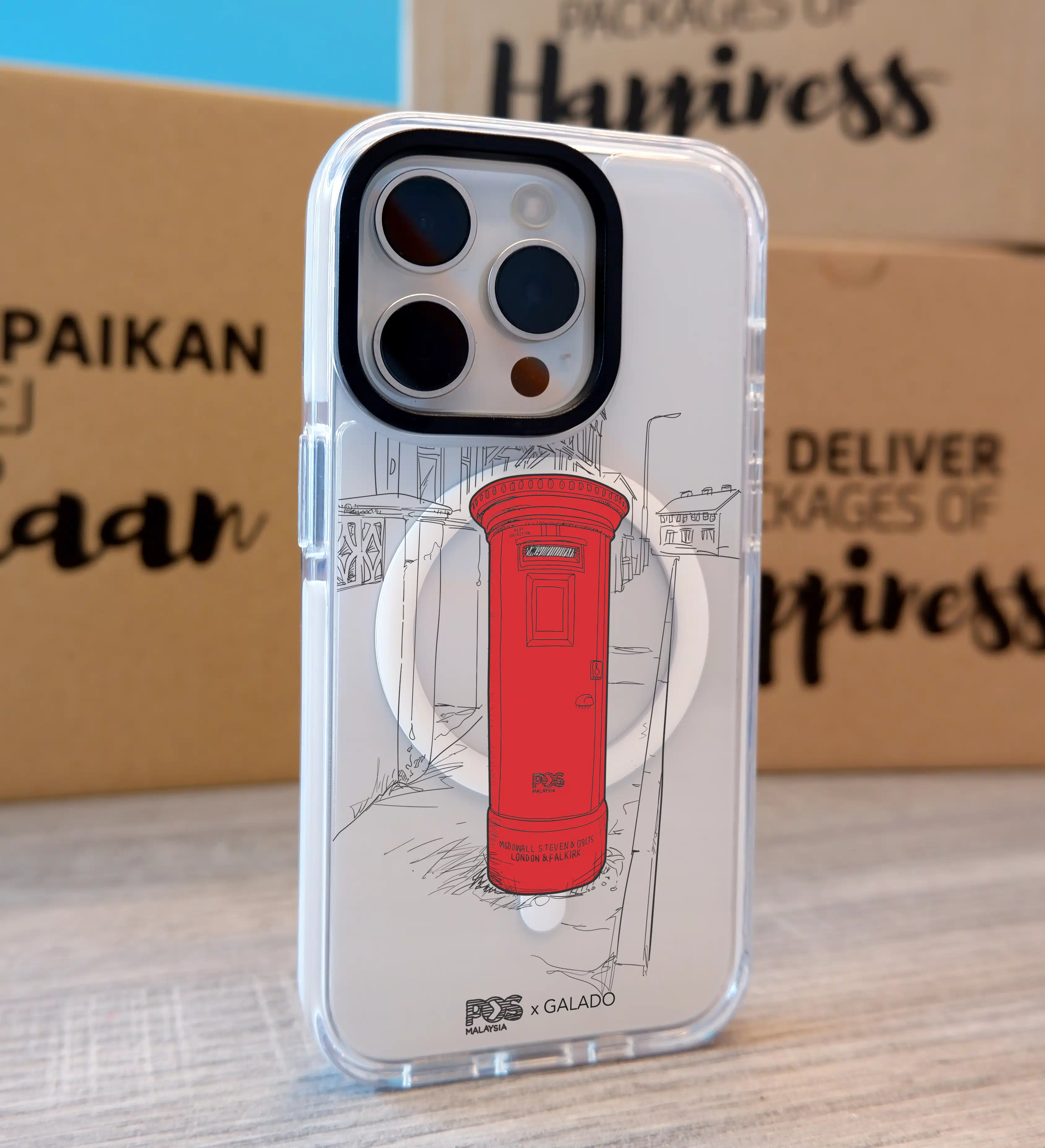 Iconic Peti Pos (Sold Out) phone case - GALADO Malaysia