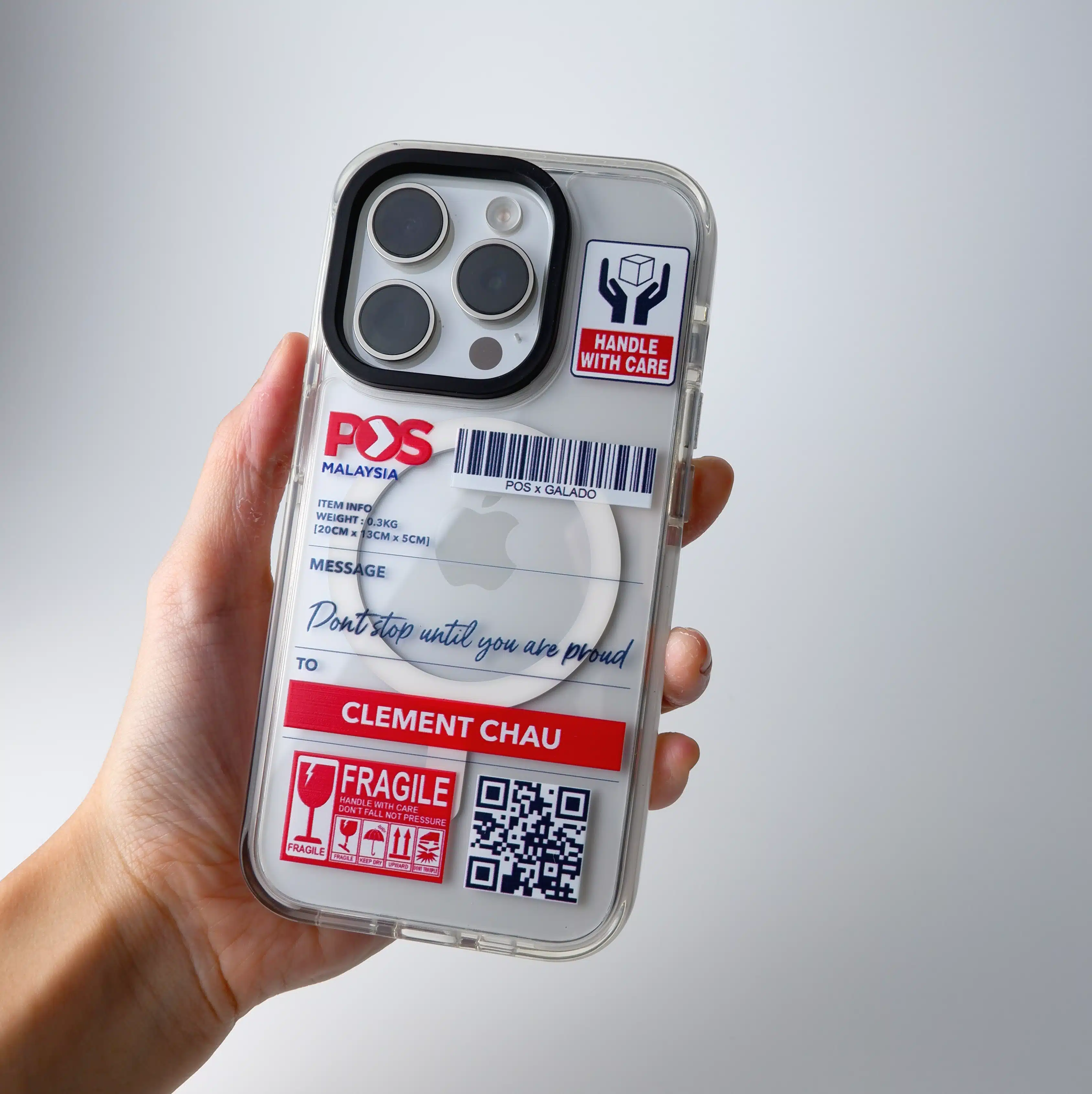 Custom Delivery Note phone case - GALADO Malaysia