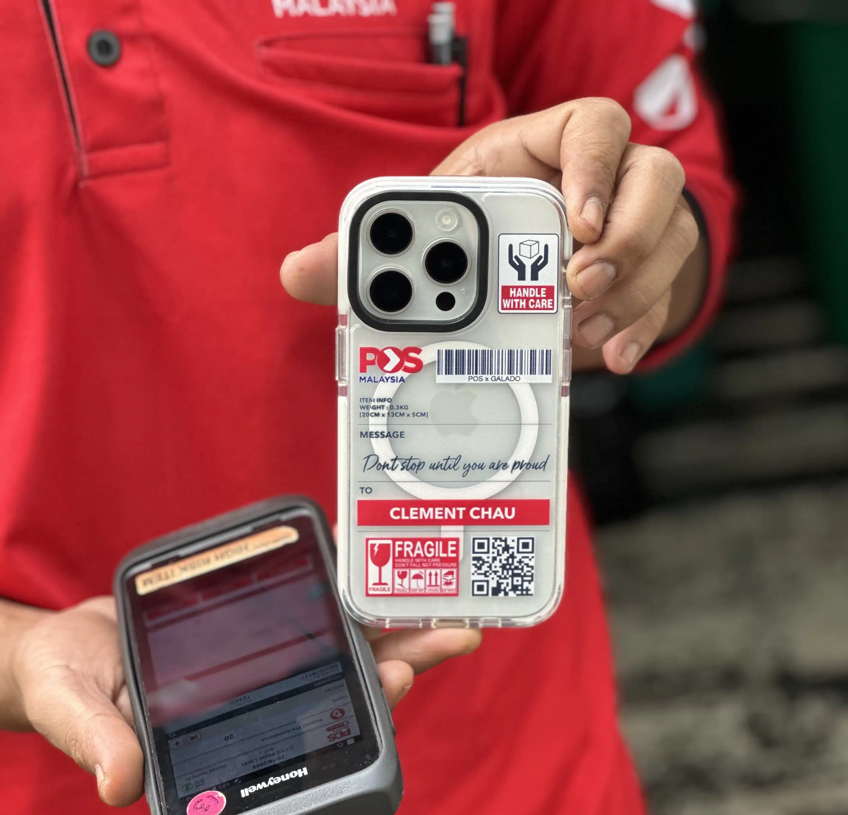 Custom Delivery Note phone case - GALADO Malaysia