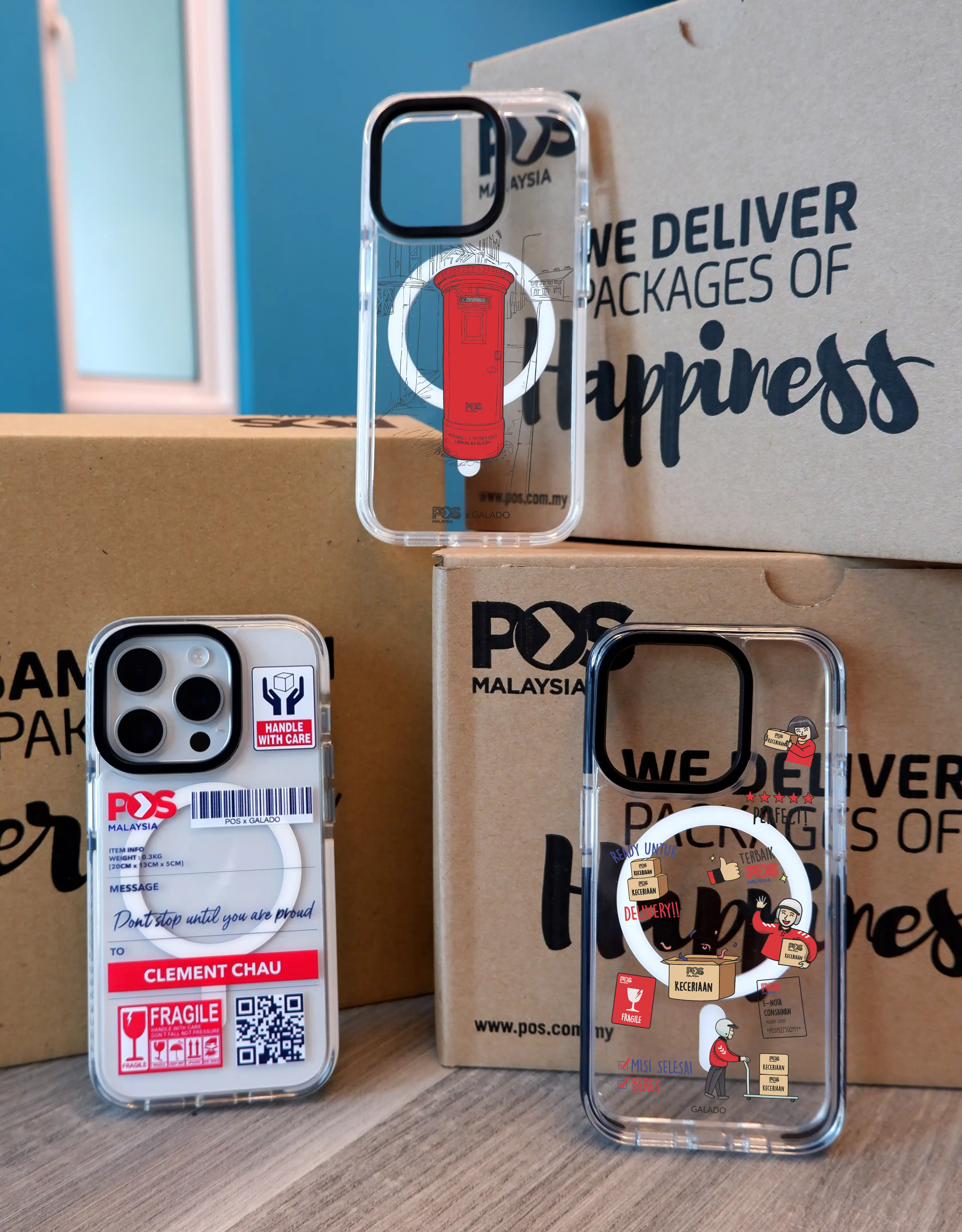 Sticker Collage phone case - GALADO Malaysia
