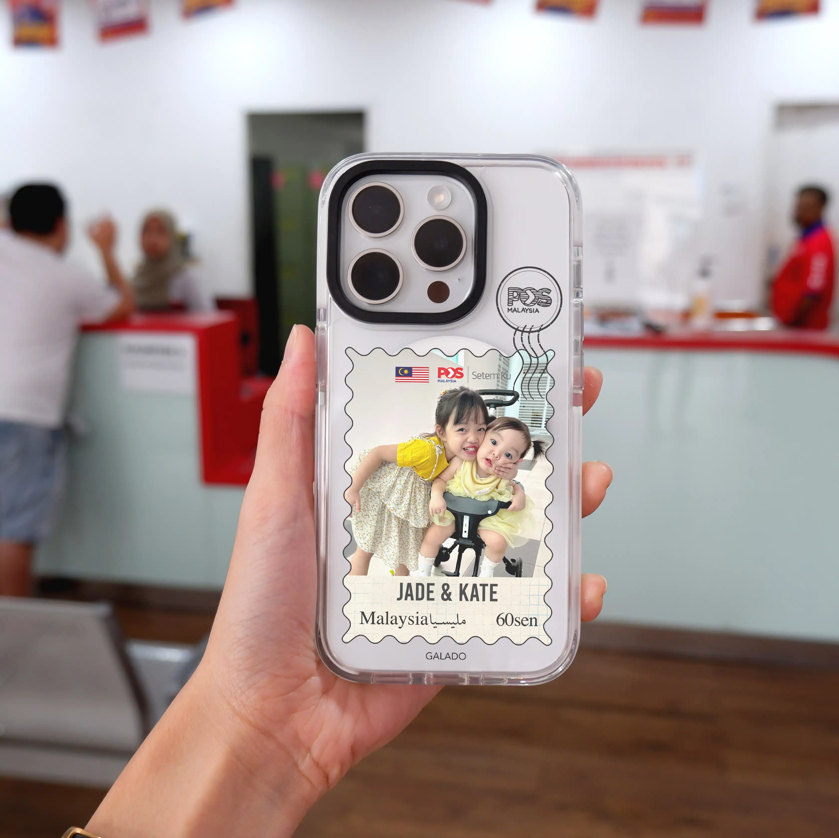 Custom Stamp (Sold Out) phone case - GALADO Malaysia