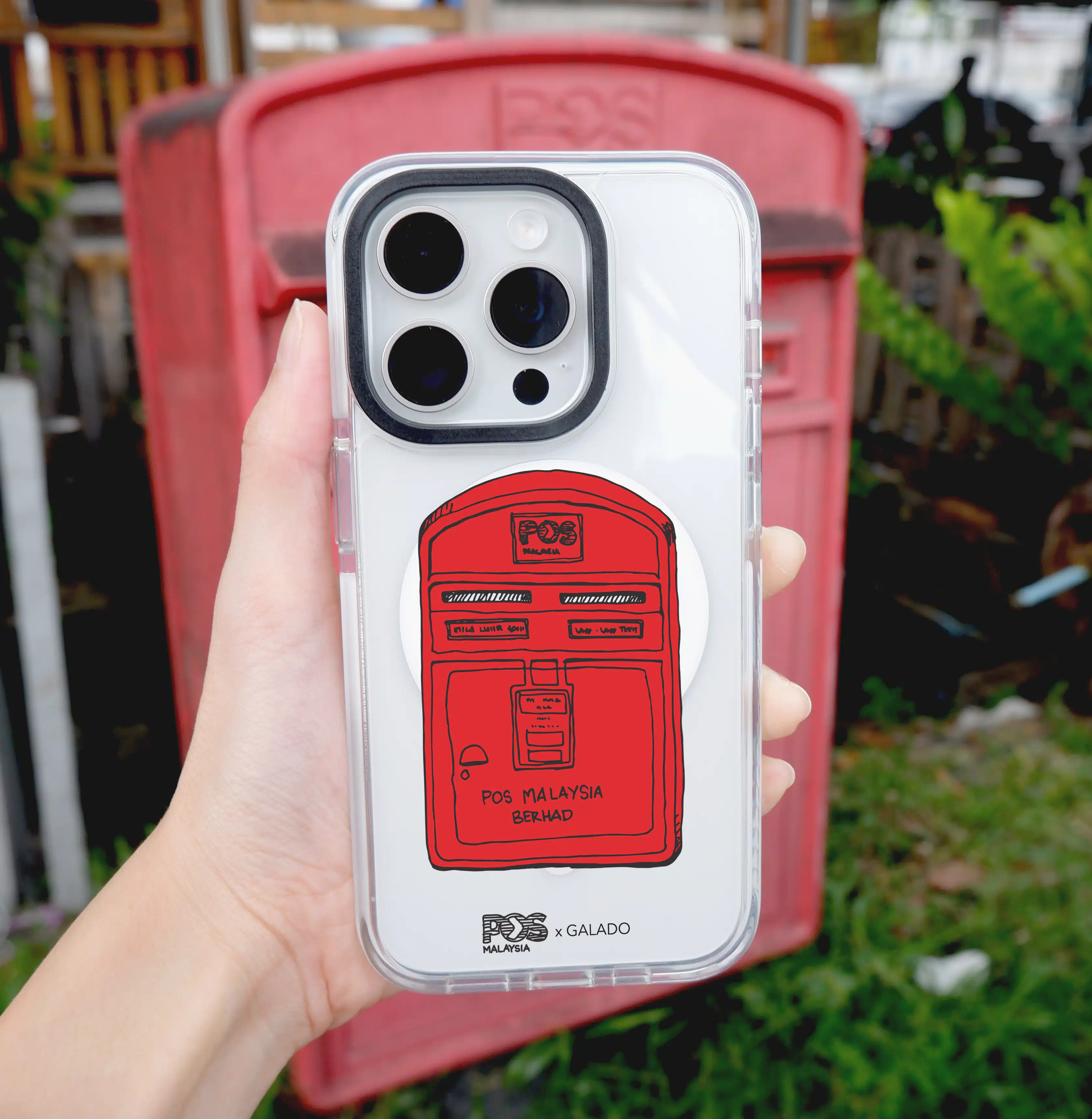 Red Postbox (Sold Out) phone case - GALADO Malaysia