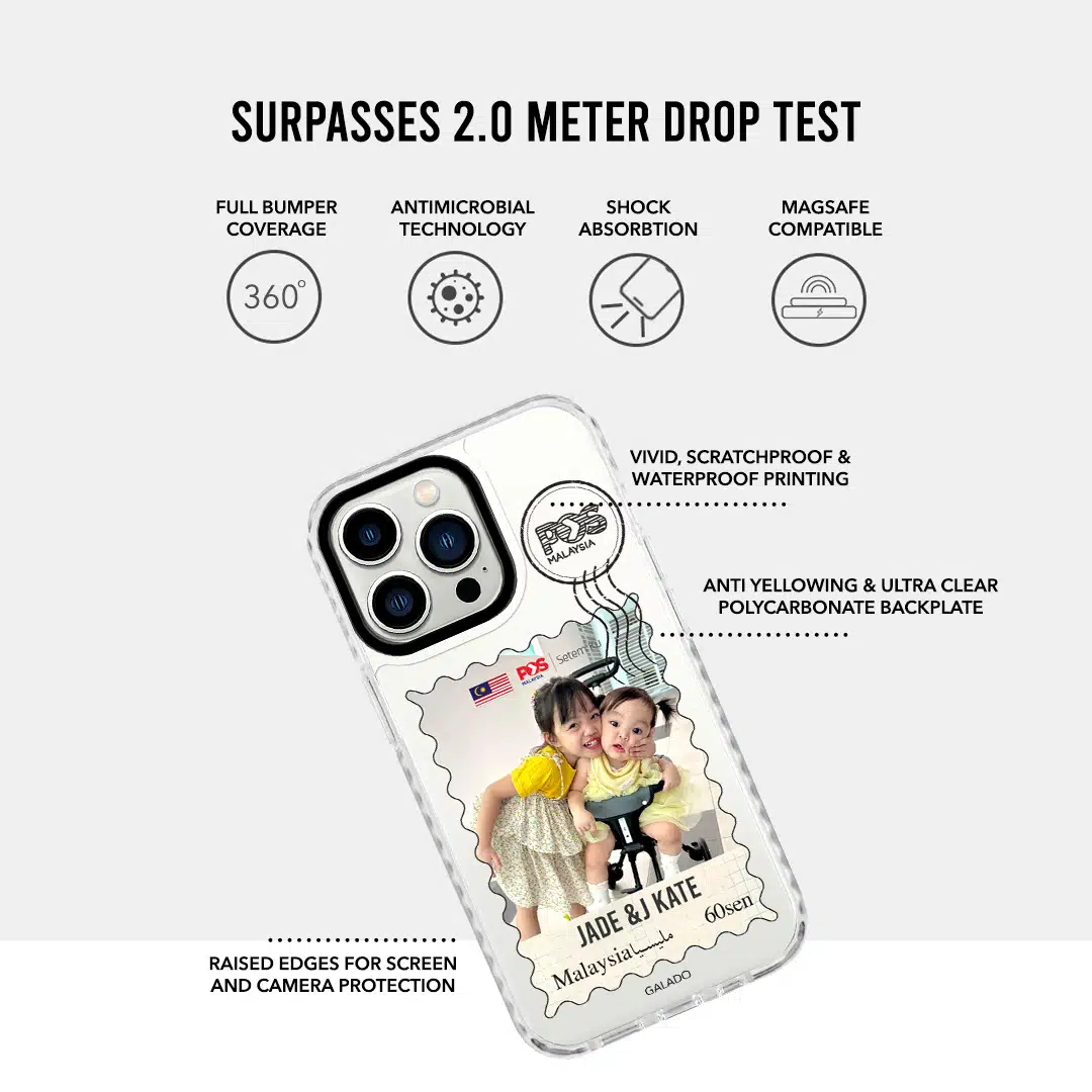 Custom Stamp (Sold Out) phone case - GALADO Malaysia