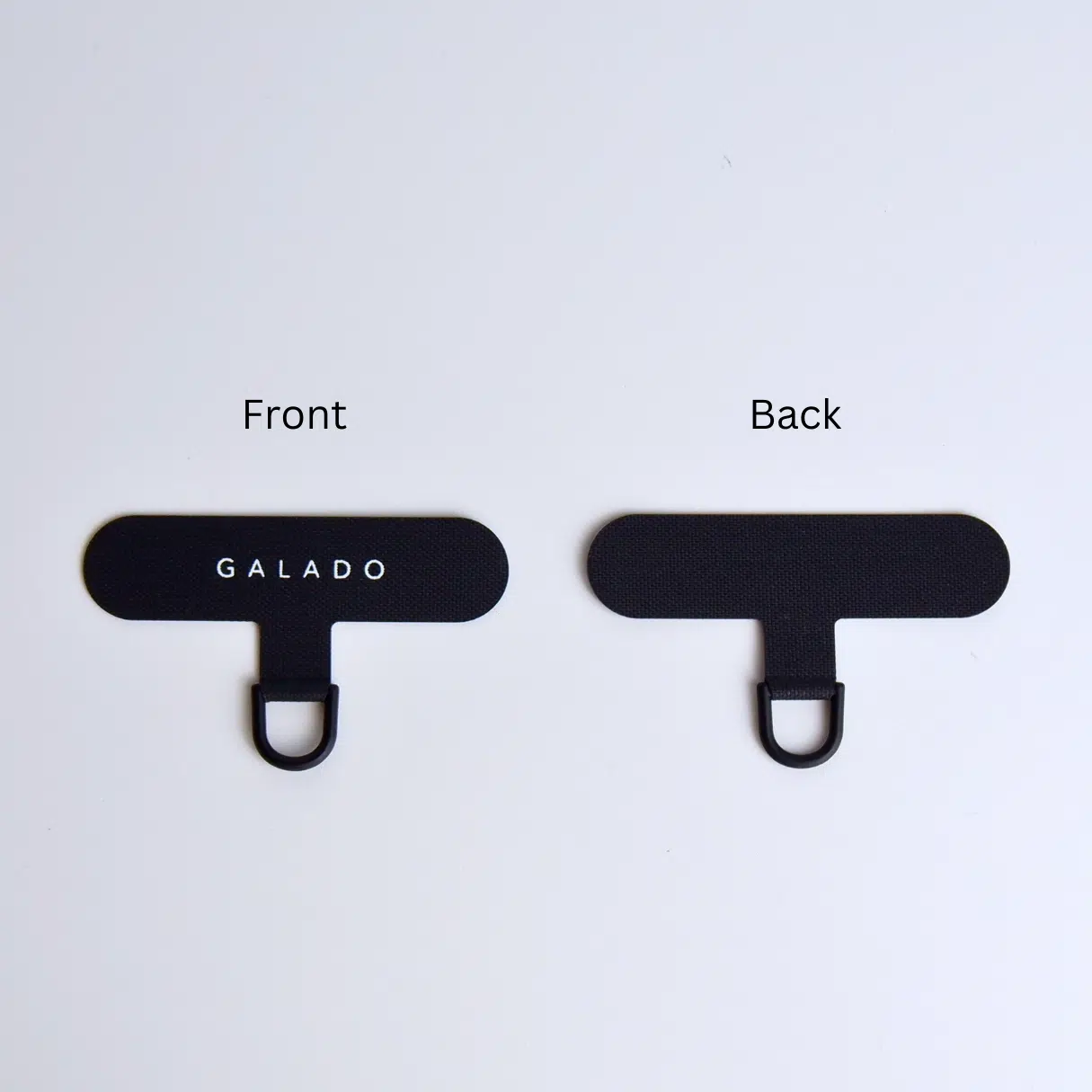 GALADO adhesive strap card for phone charm and strap attachment