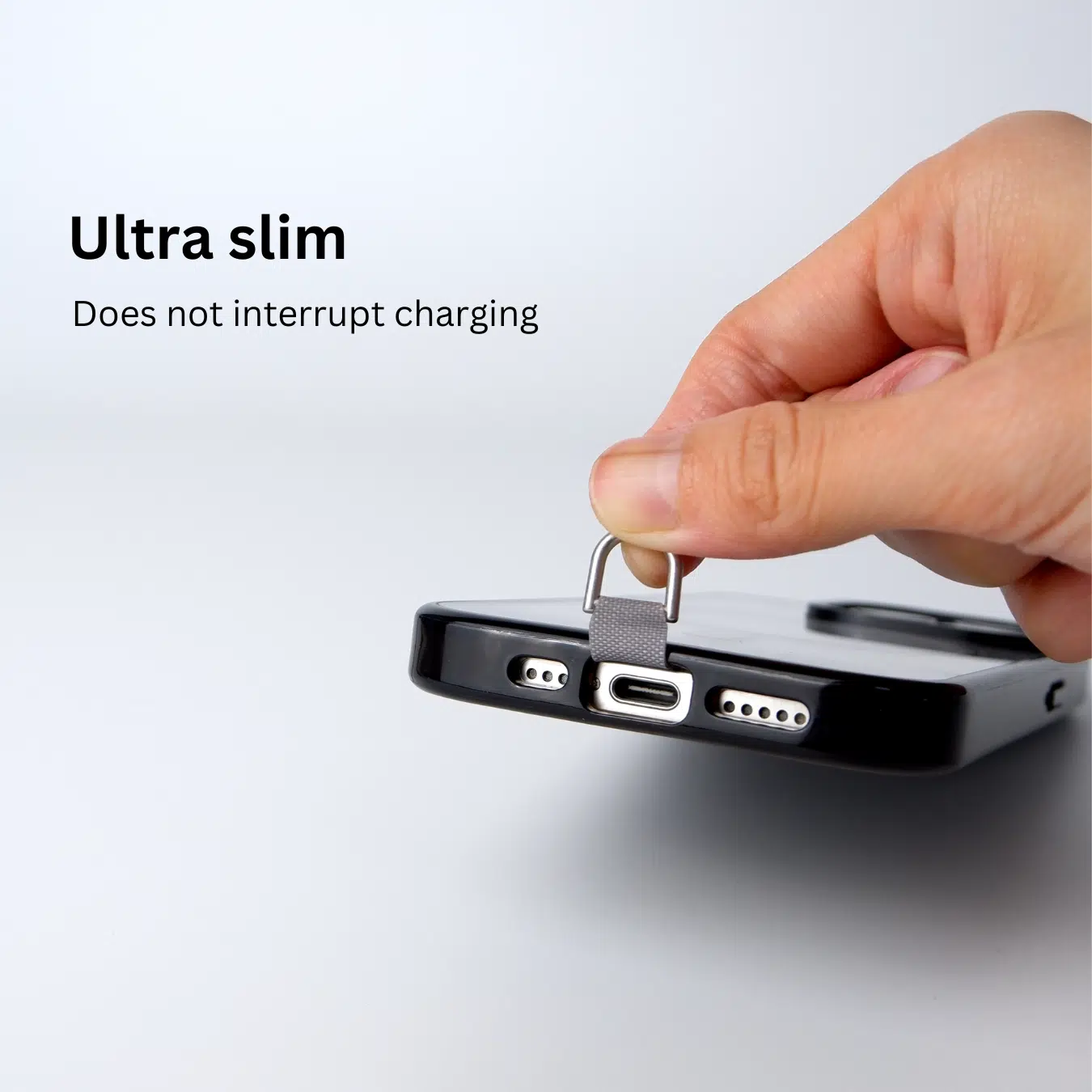 GALADO adhesive strap card for phone charm and strap attachment