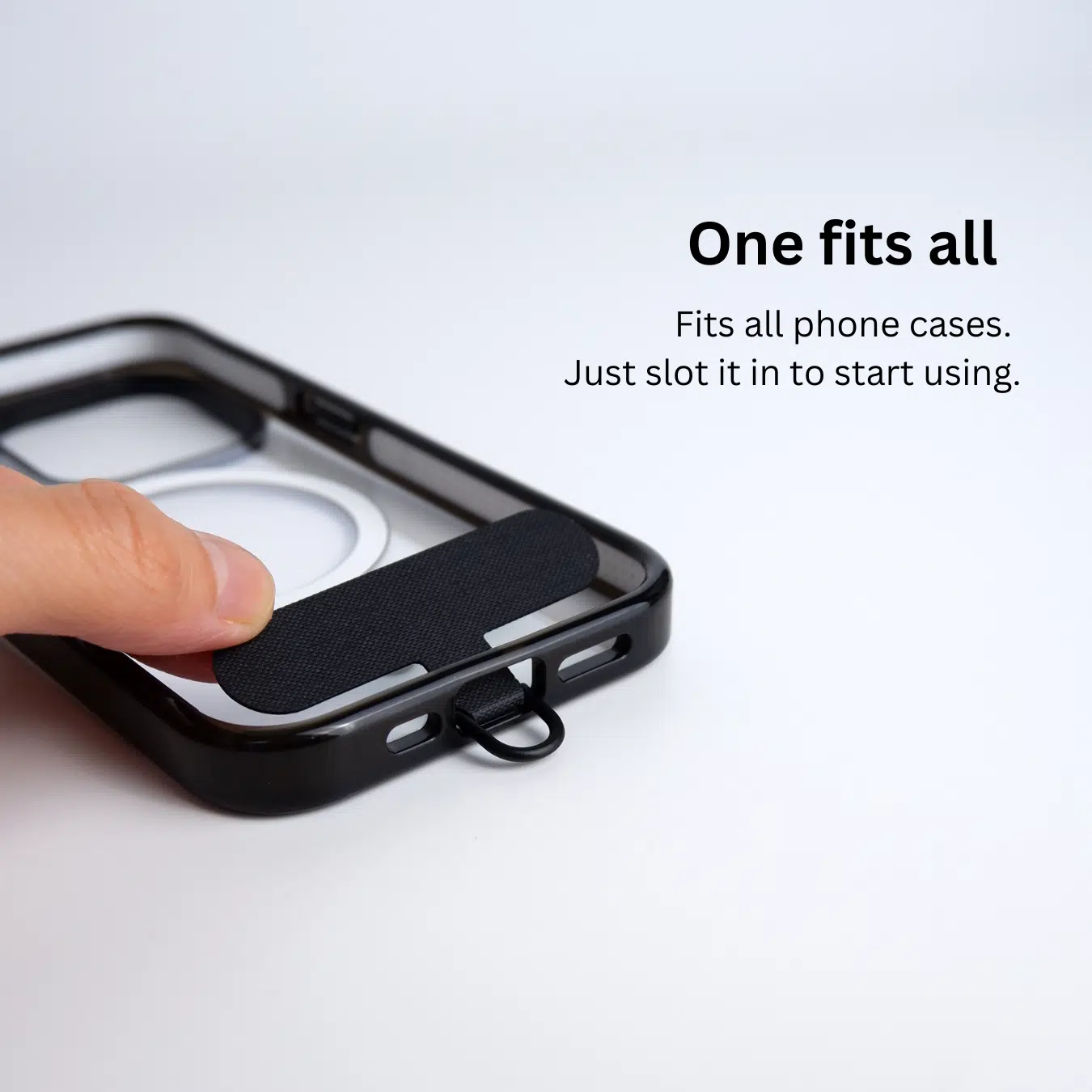 GALADO adhesive strap card for phone charm and strap attachment