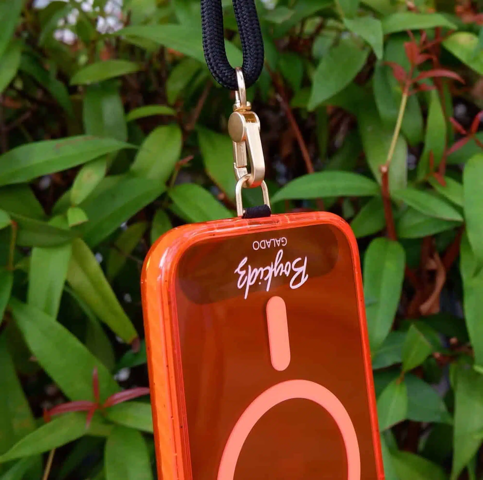 GALADO adhesive strap card for phone charm and strap attachment