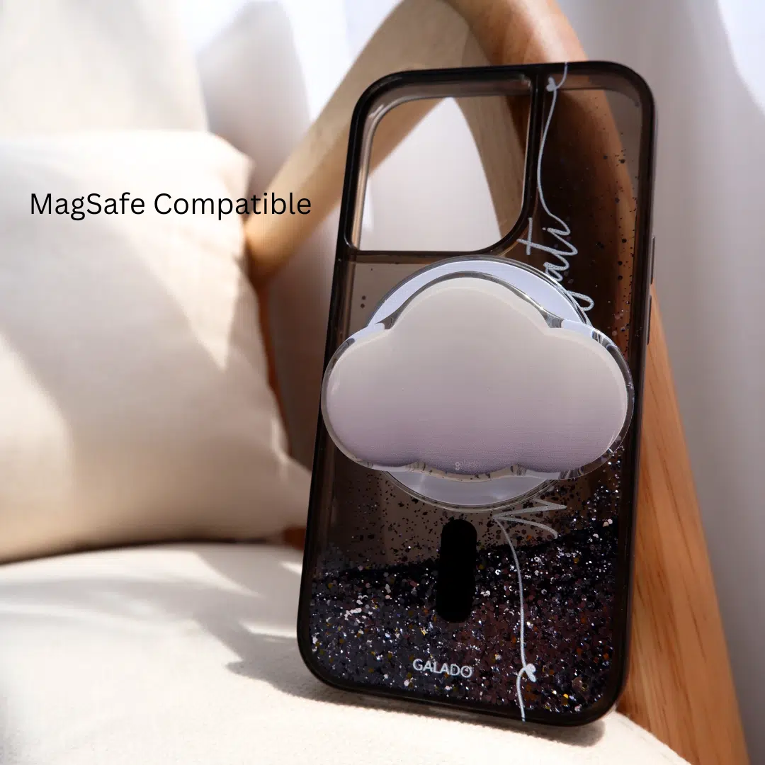 Sparkle Black phone case - GALADO Malaysia