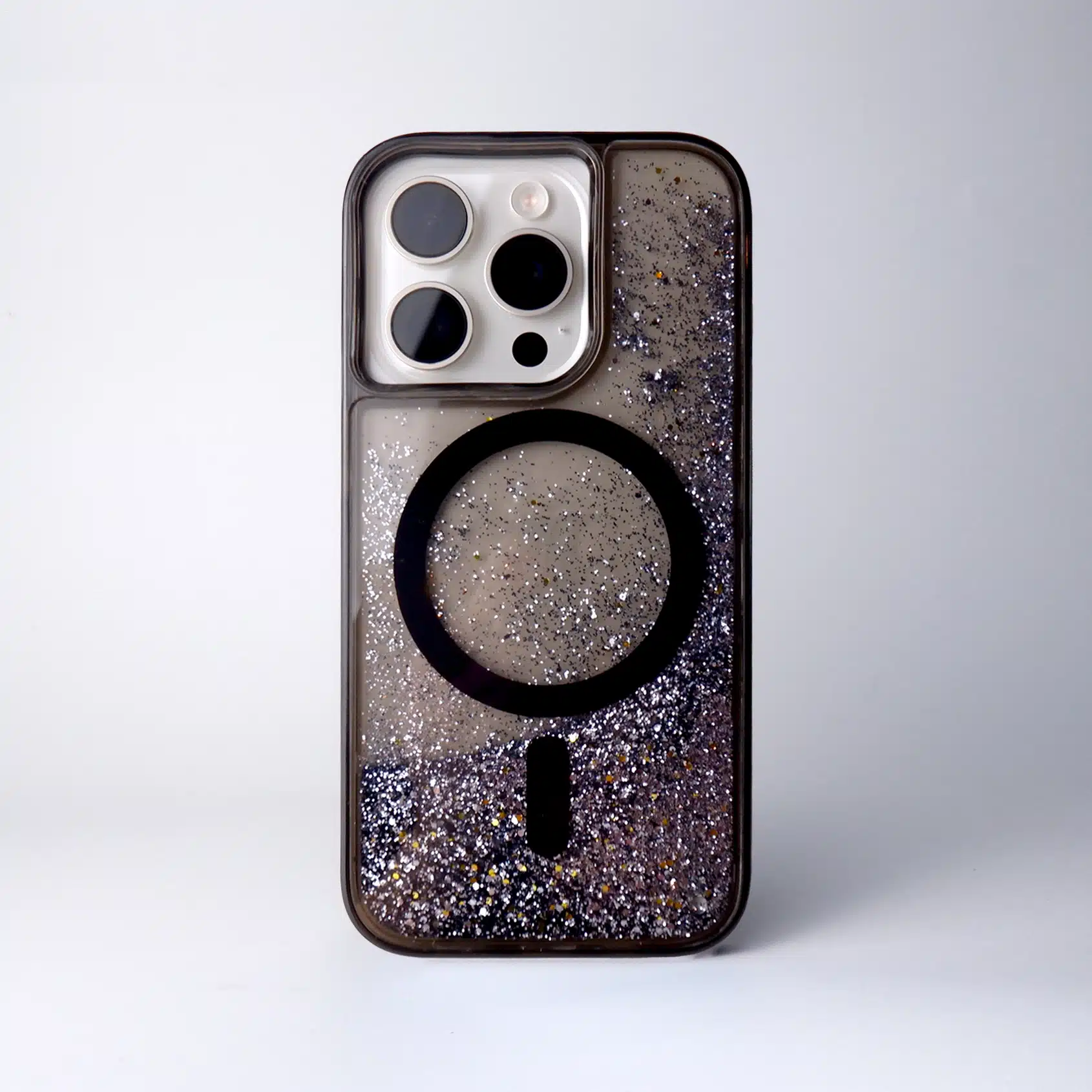 Sparkle Black phone case - GALADO Malaysia