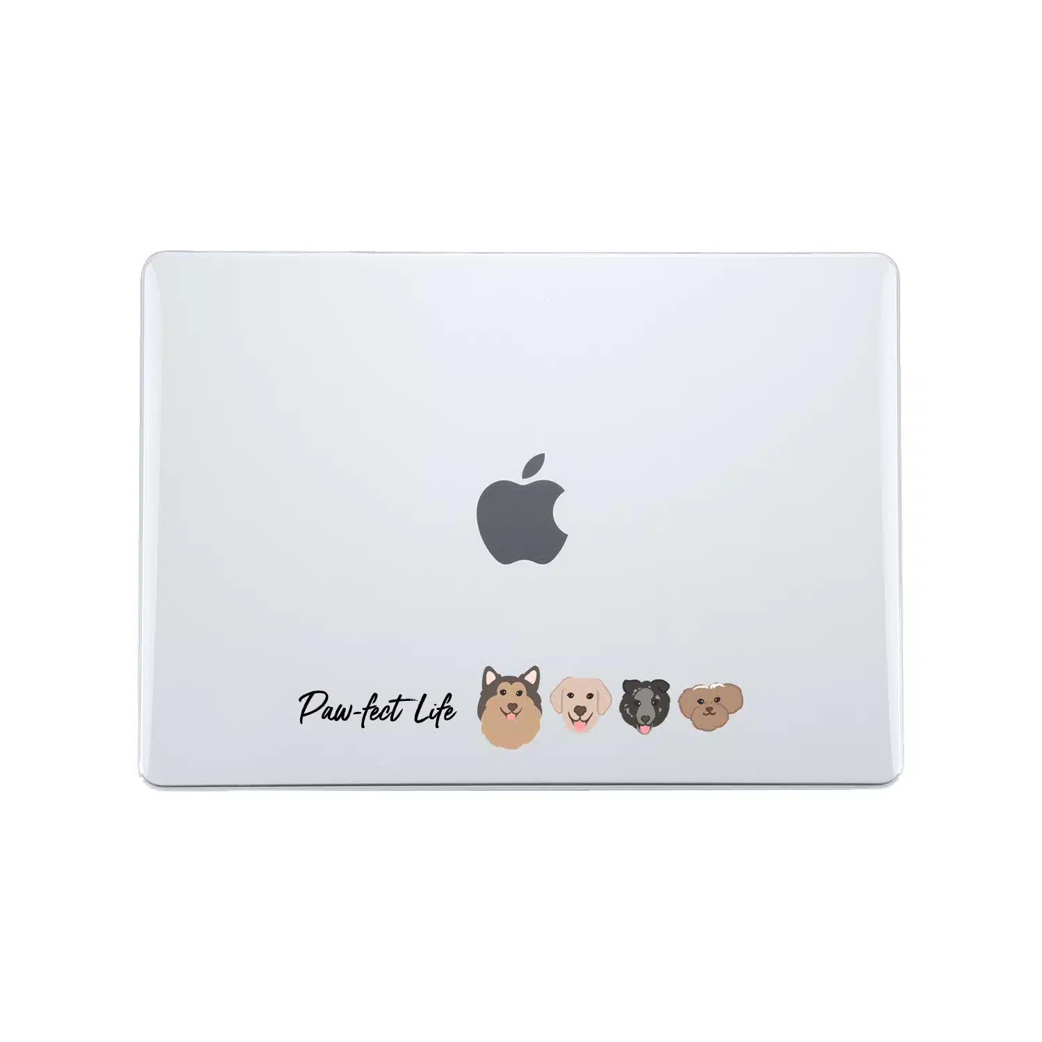 GALADO Chibi Heads Mini custom drawing MacBook case hand-drawn by artist Malaysia