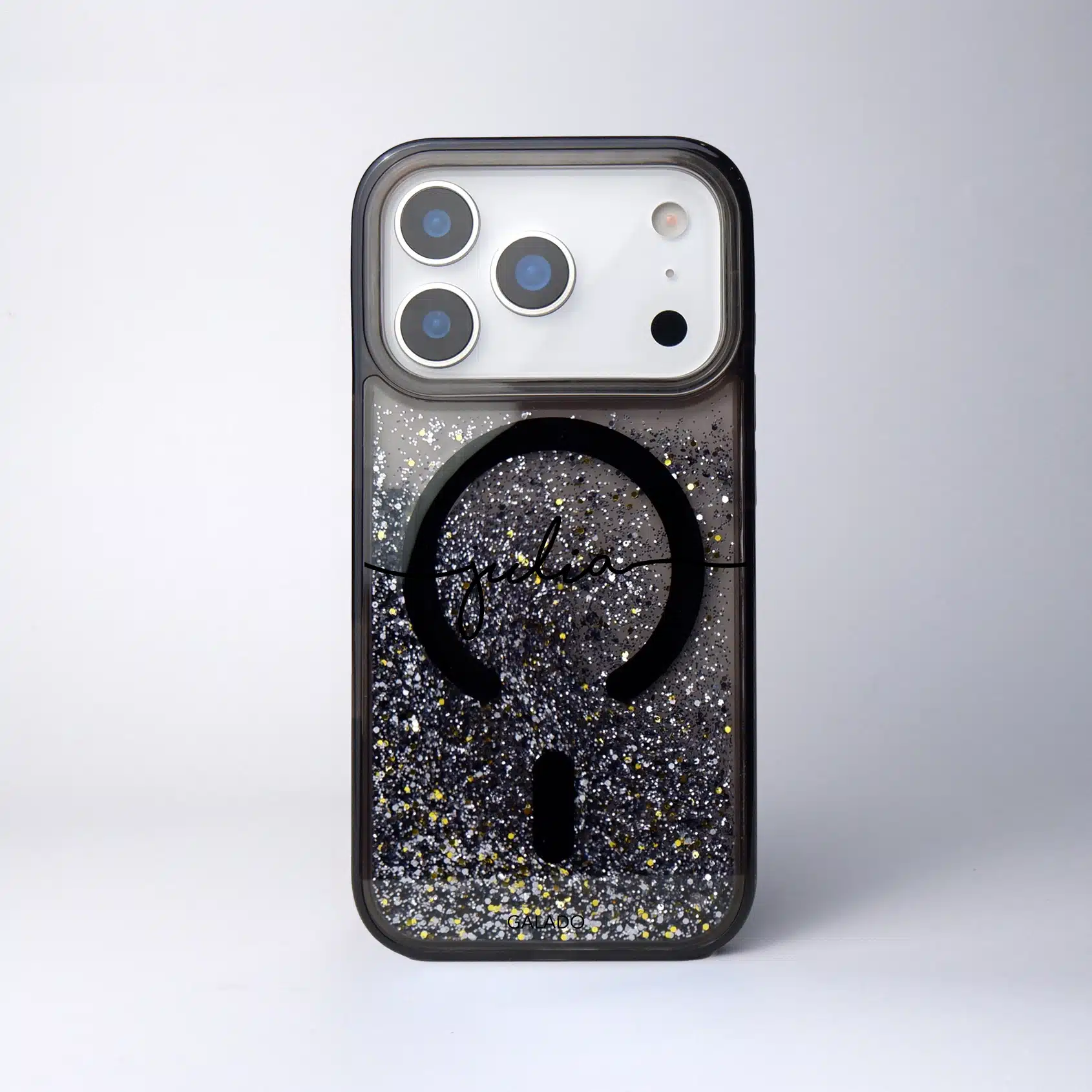 Sparkle Black phone case - GALADO Malaysia