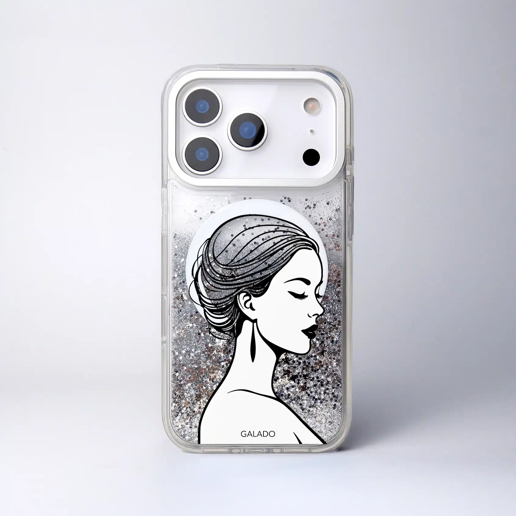 Sparkle Elite Silver (Elegance) phone case - GALADO Malaysia