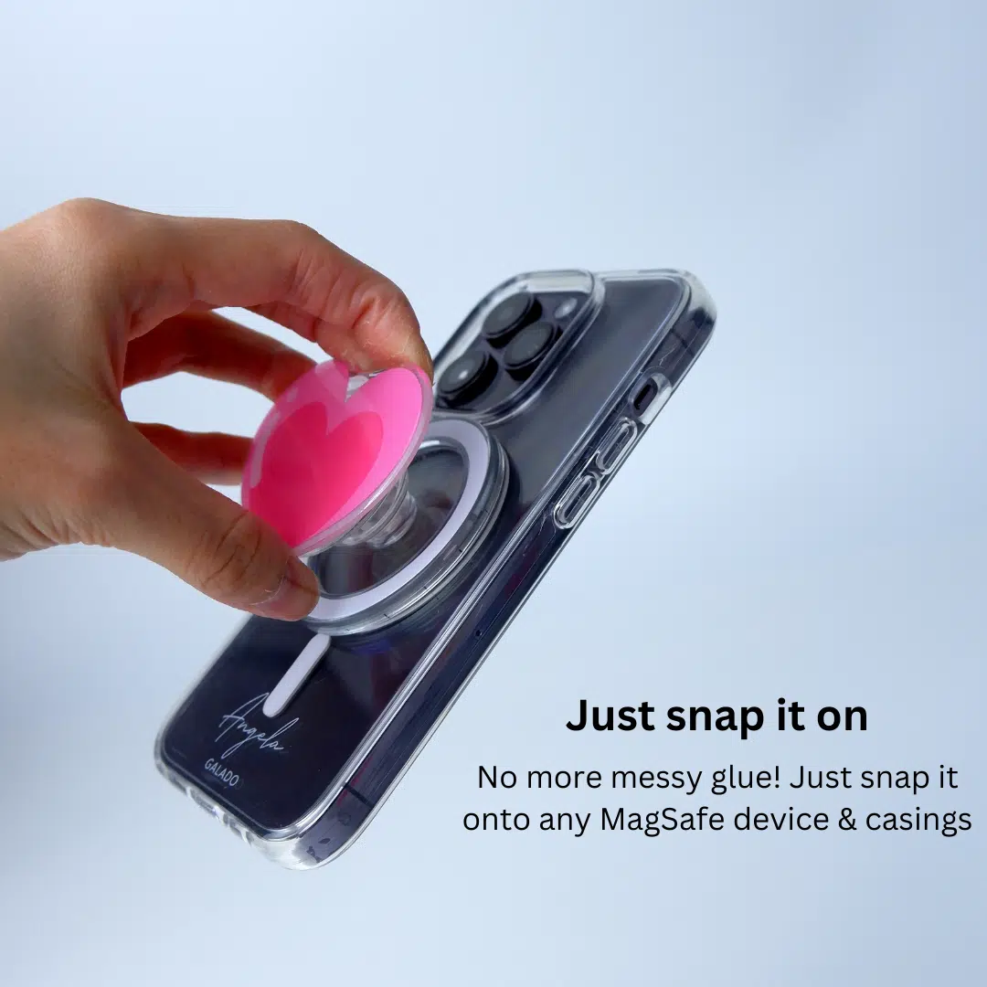 Heart MagSafe Phone Grip - GALADO Malaysia