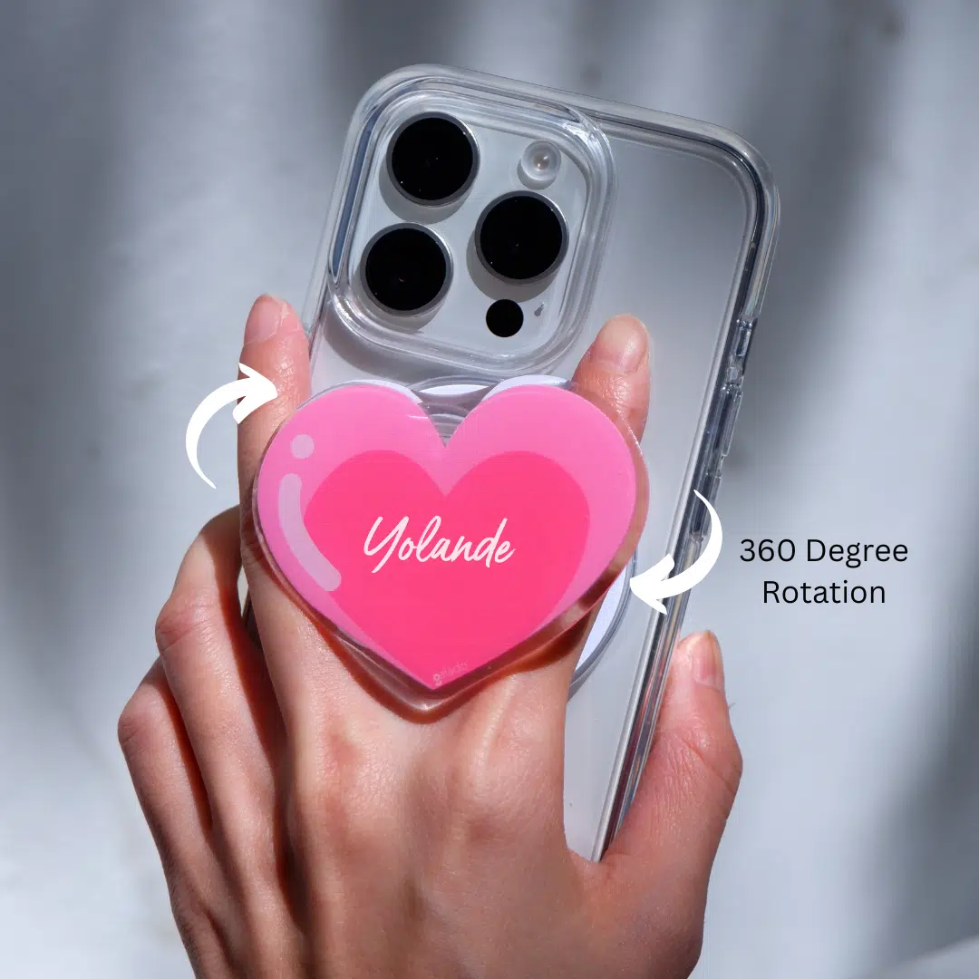 Heart MagSafe Phone Grip - GALADO Malaysia