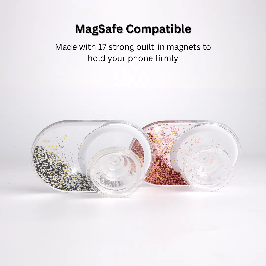 Sparkle Pink MagSafe Grip - GALADO Malaysia