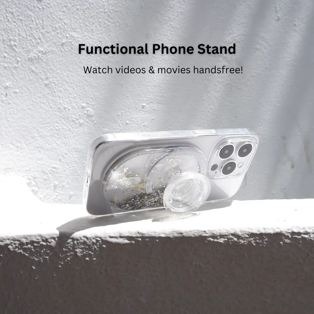 Sparkle Silver MagSafe Grip - GALADO Malaysia