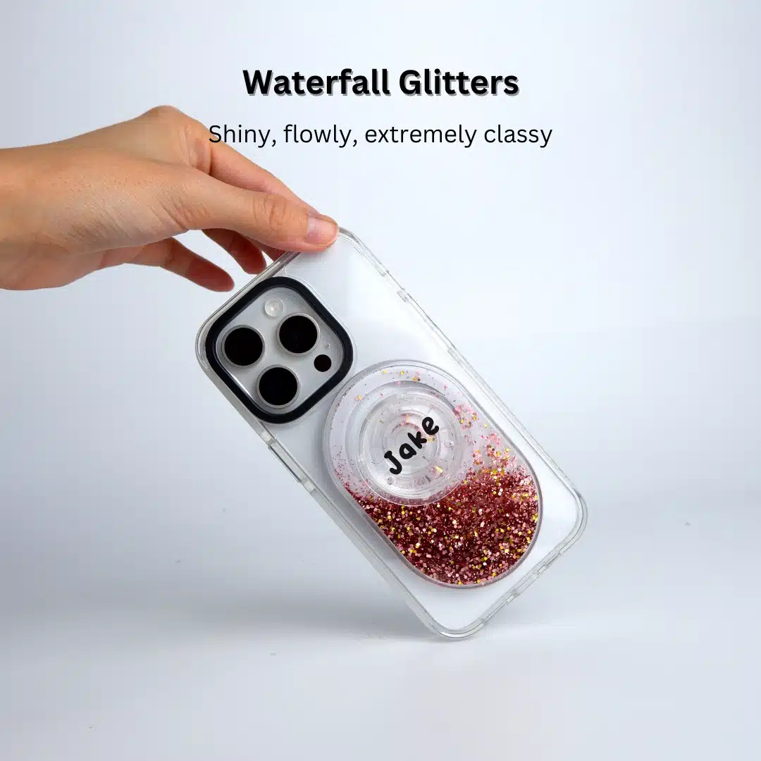 Sparkle Pink MagSafe Grip - GALADO Malaysia