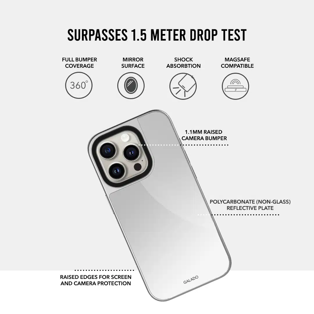 Silver Mirror - YY_Artlife - Up Up Daisy! phone case - GALADO Malaysia