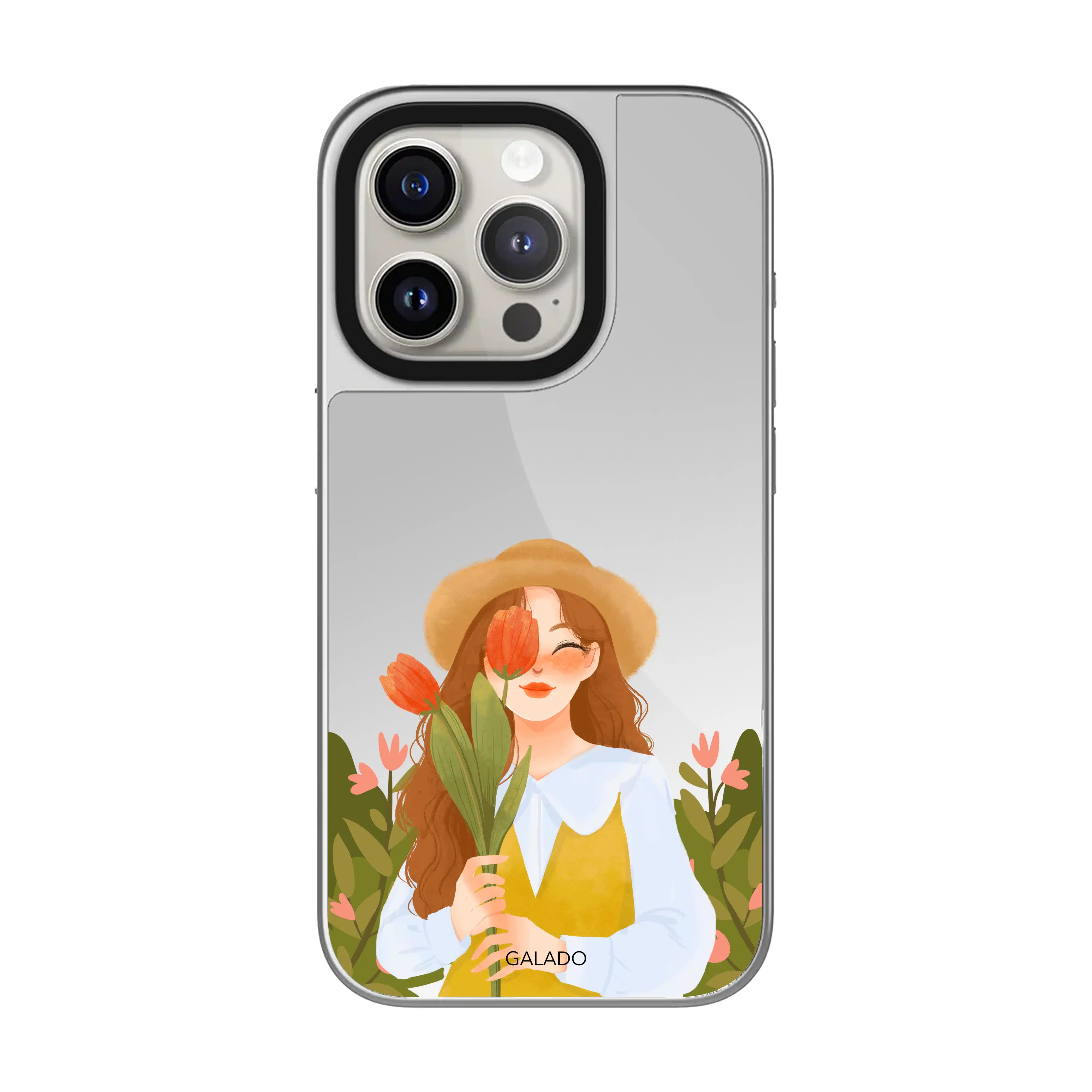 Spring Silver Mirror phone case - GALADO Malaysia