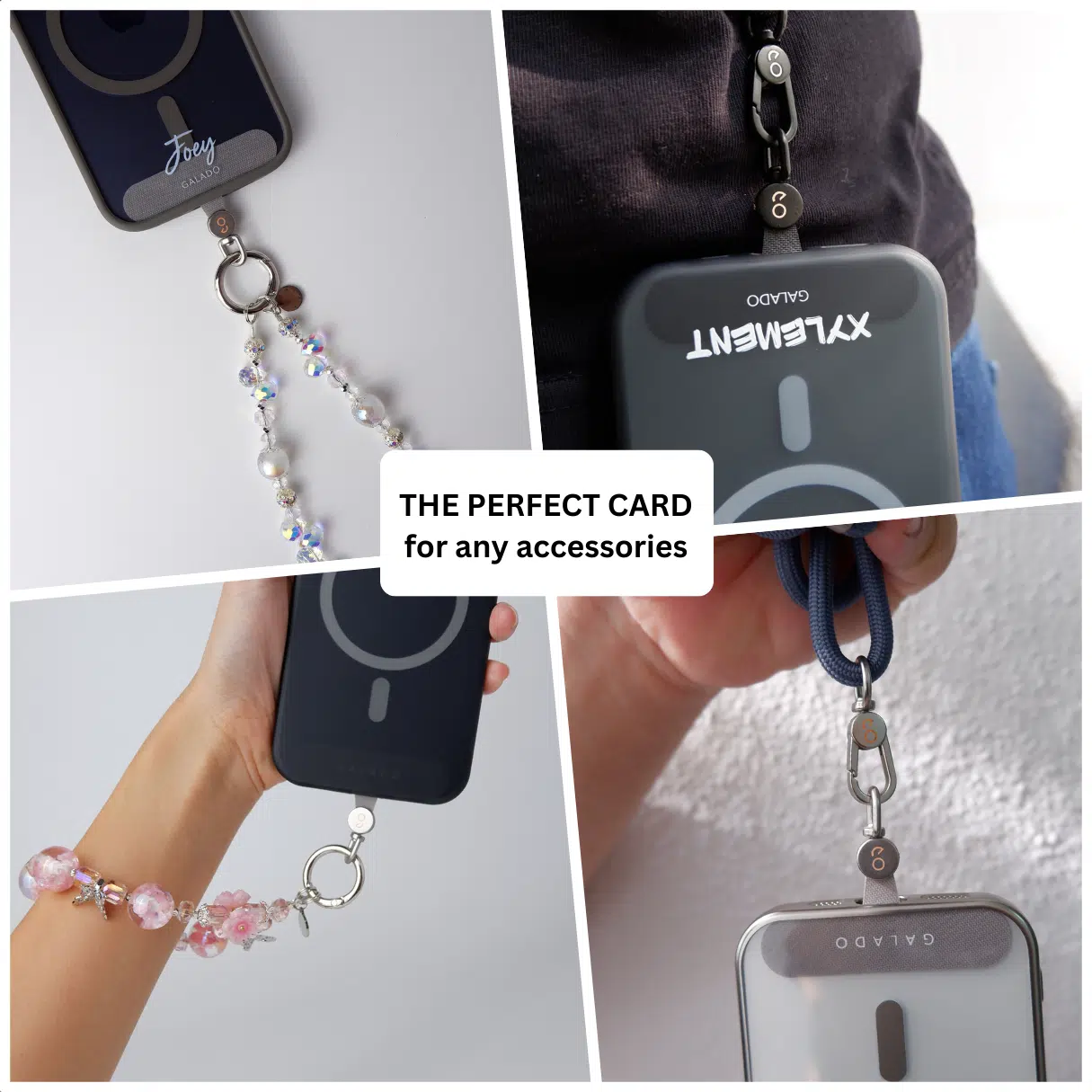 360° Strap Card phone charm - GALADO Malaysia