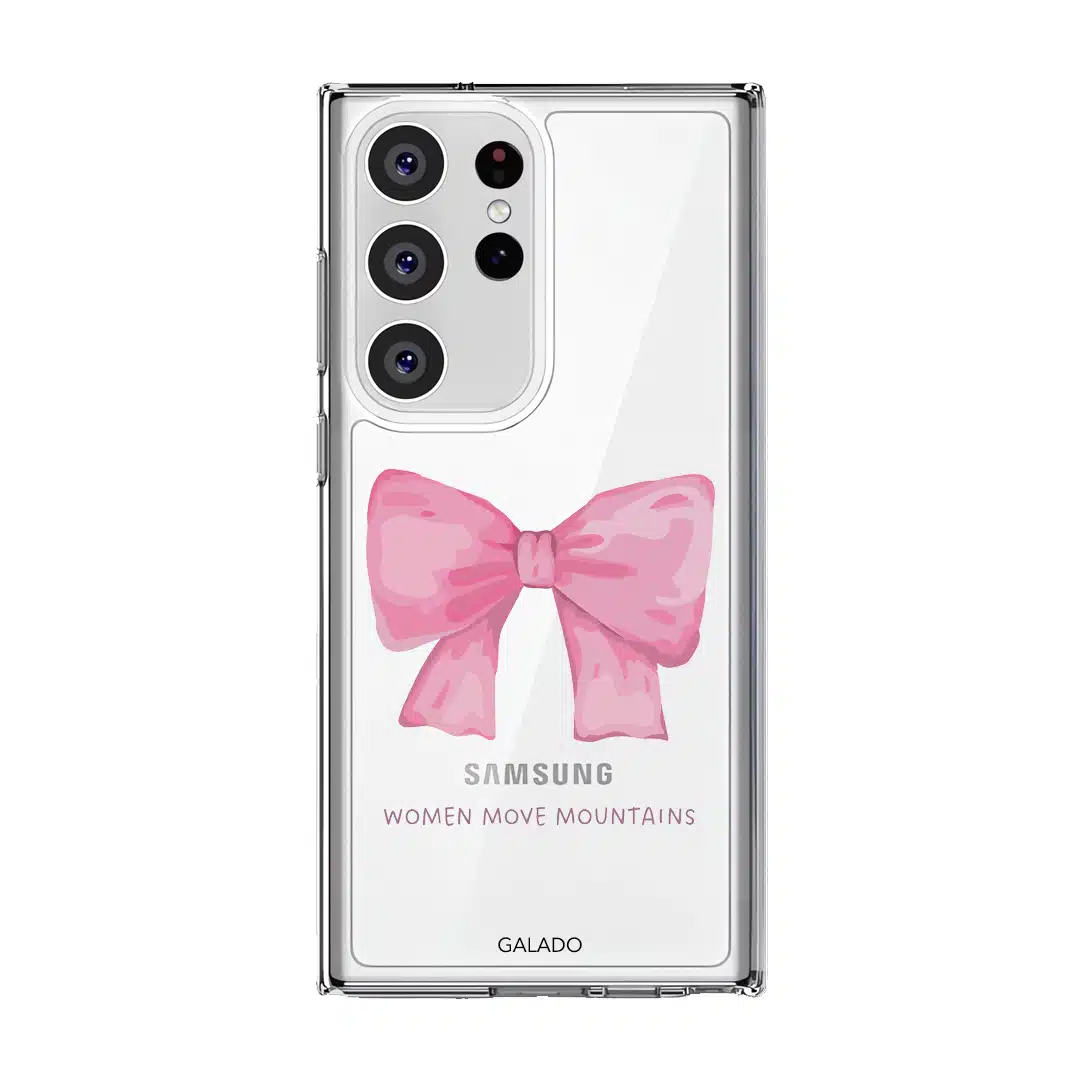 Pink Giant Bow phone case - GALADO Malaysia