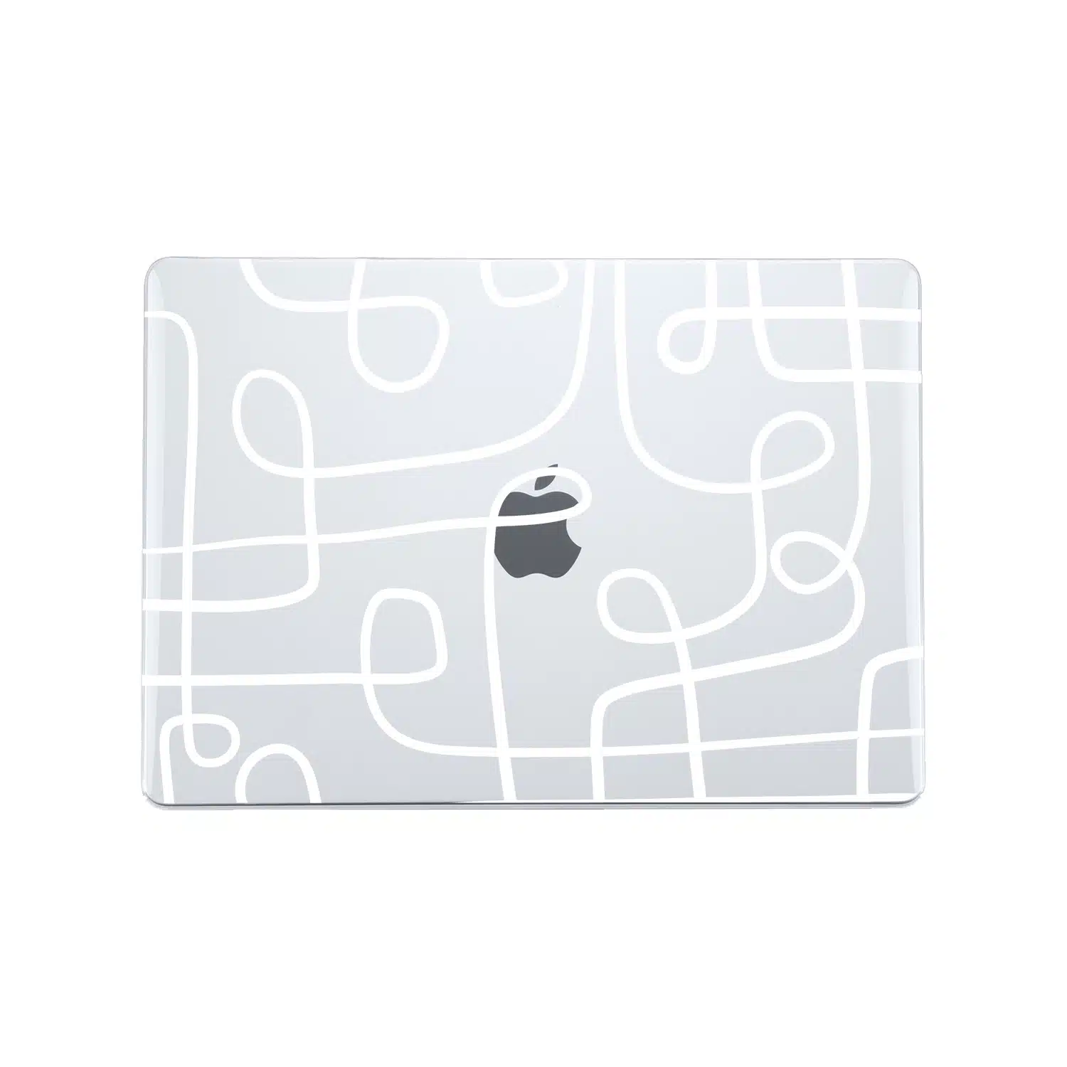 GALADO Abstract Line MacBook case with minimalist line art design Malaysia