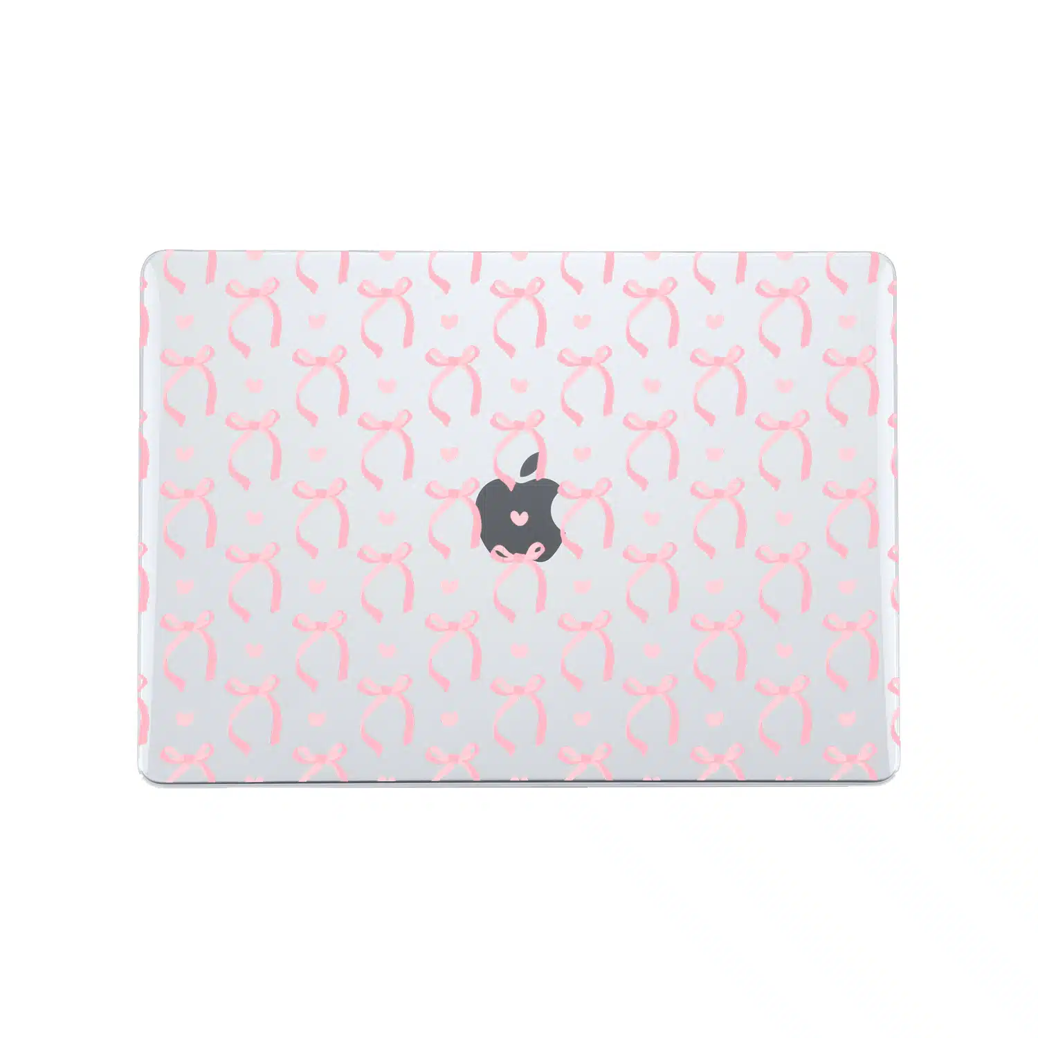 Pink Bow MacBook Case — close-up detail