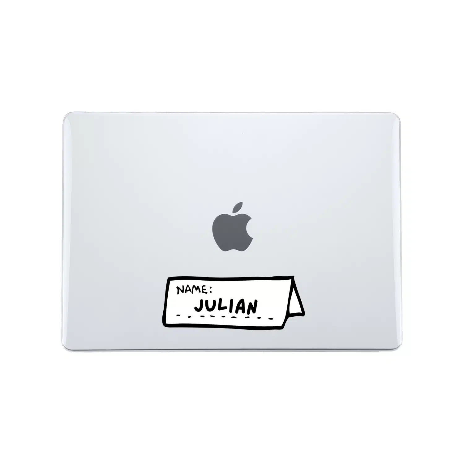 GALADO Custom Name Tag MacBook case with personalised name Malaysia